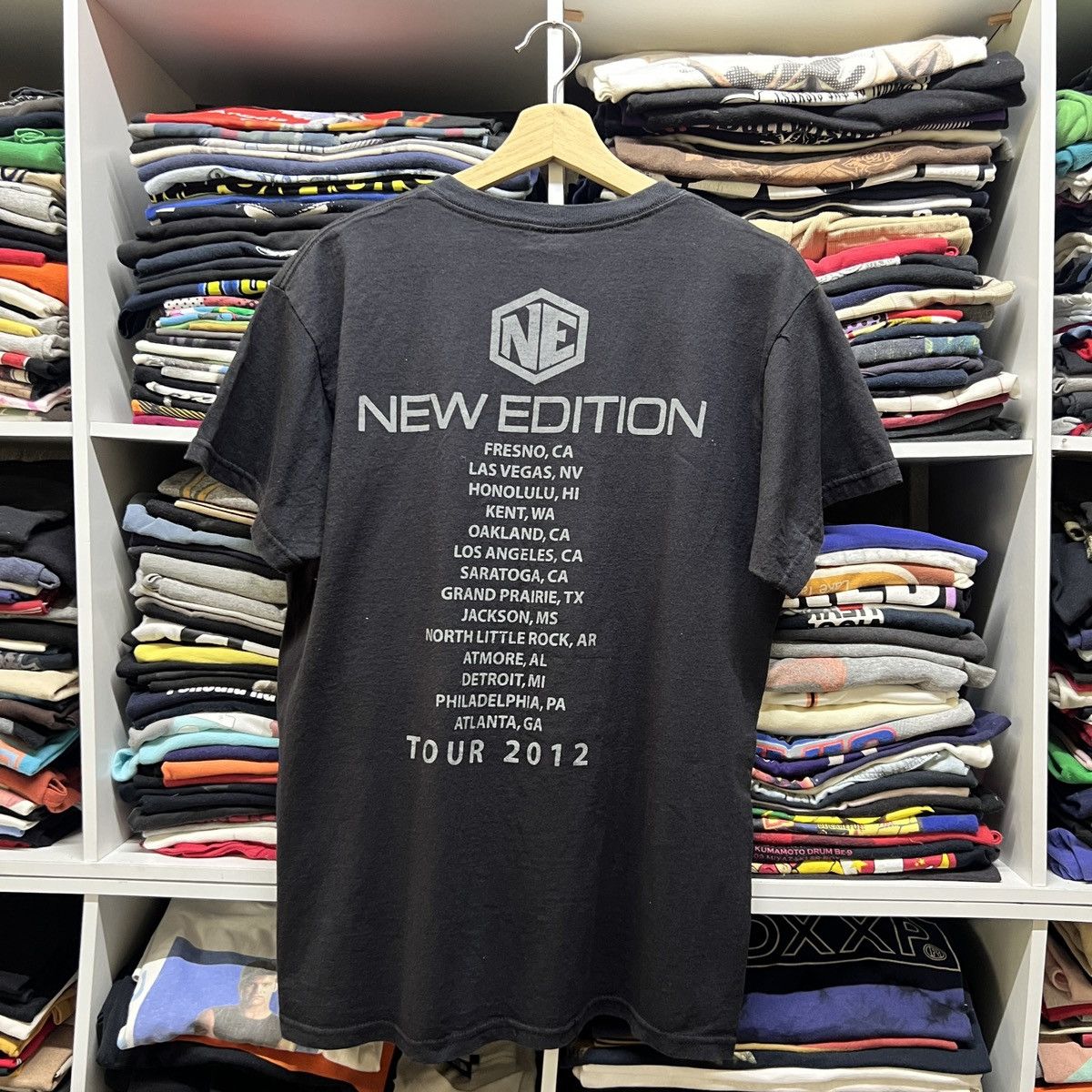 Rap Tees × Vintage VTG NEW EDITION BAND TEE Size US L / EU 52-54 / 3 - 2 Thumbnail