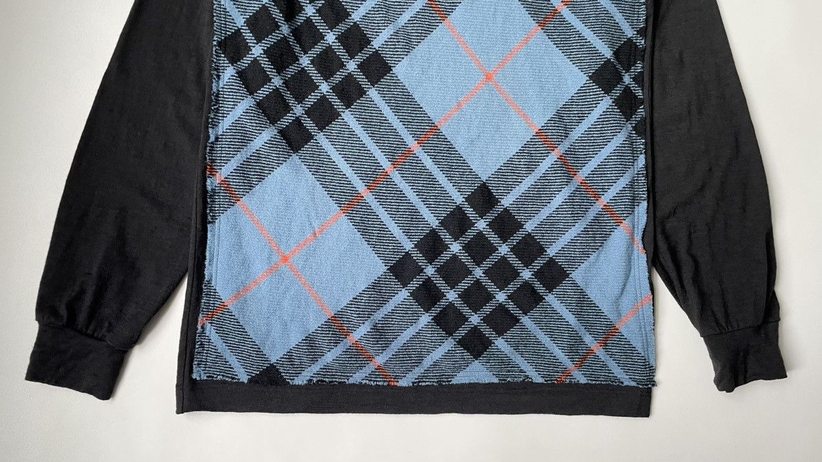 Comme des Garcons ‘Raw Edge Tartan Check’ Wool Sweater Size US L / EU 52-54 / 3 - 8 Thumbnail