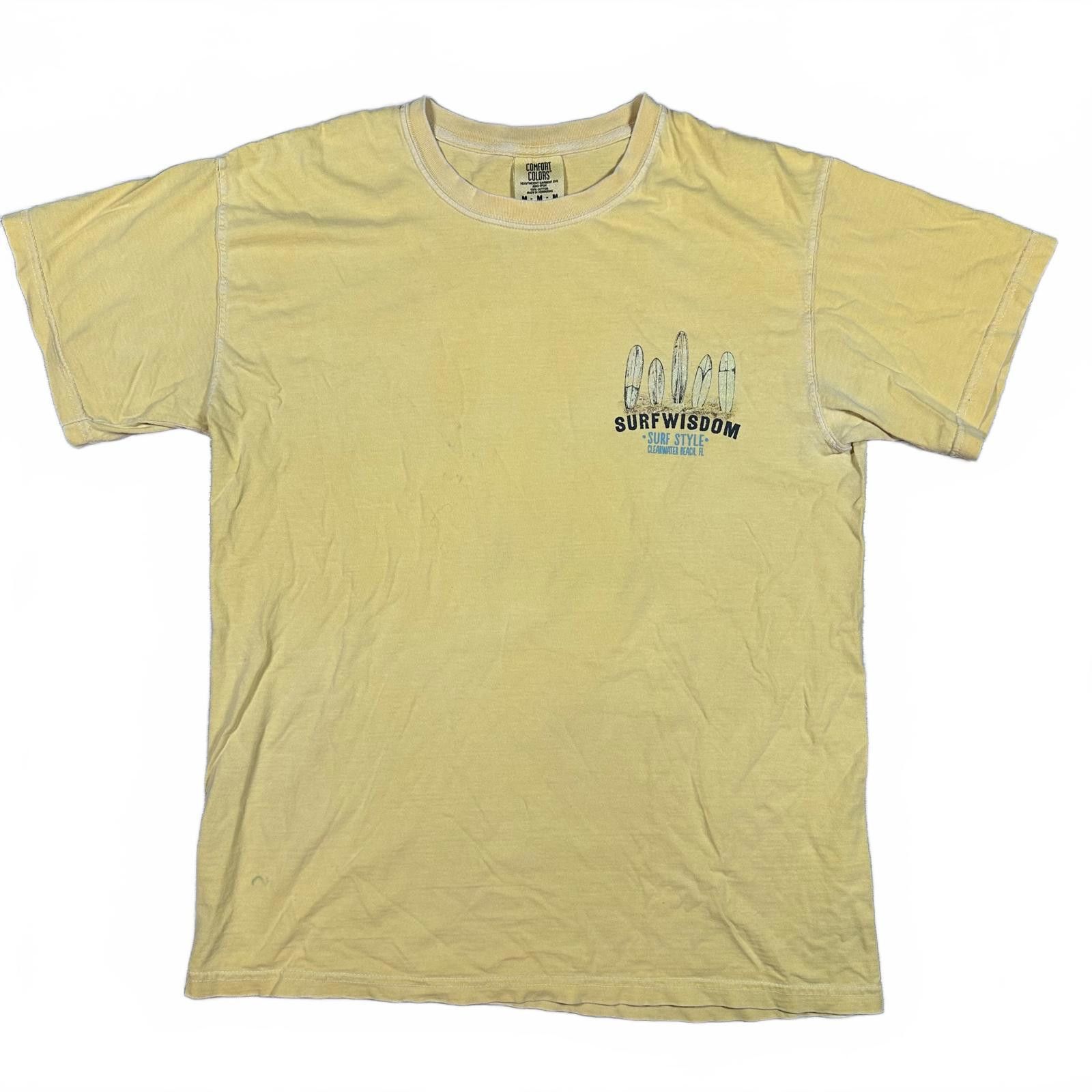 Comfort Colors Comfort Colors Menswear T-shirt Medium Yellow Surf Wisdom Size US M / EU 48-50 / 2 - 1 Thumbnail