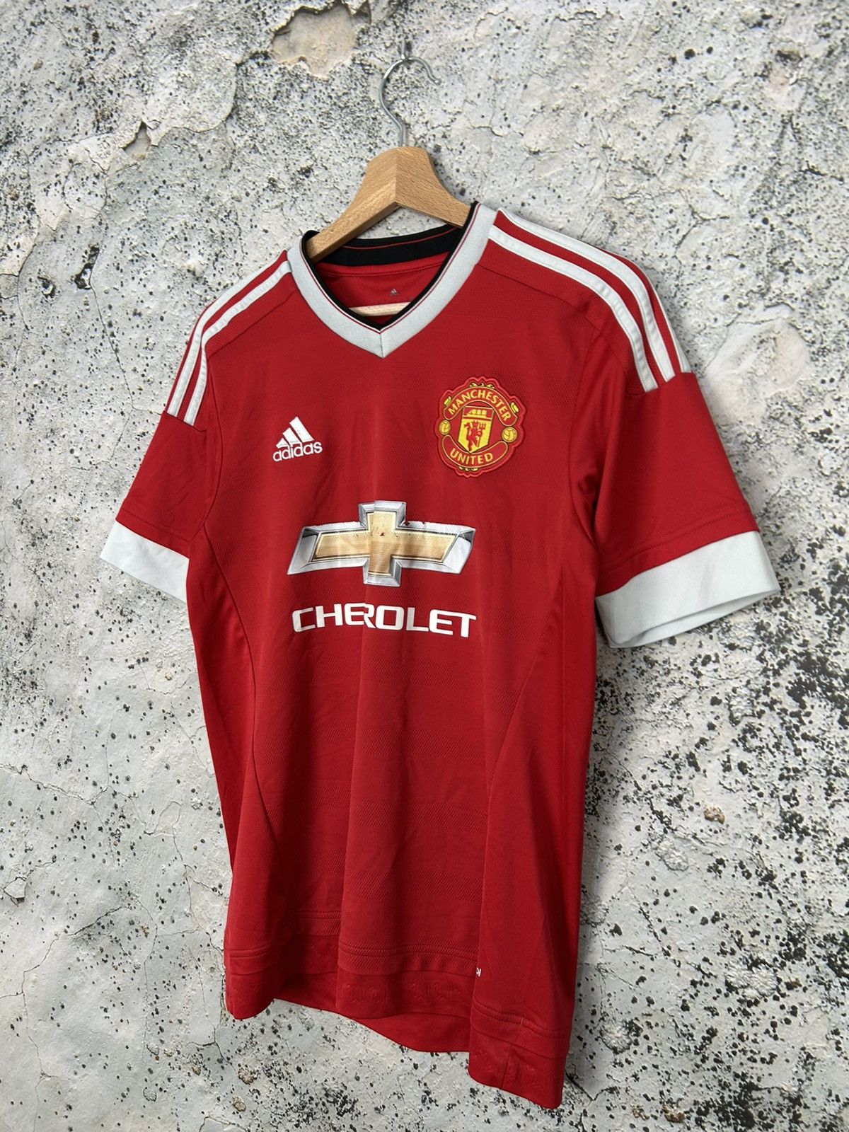 Adidas Adidas Manchester United Chevrolet Soccer Jersey Football Size US S / EU 44-46 / 1 - 2 Thumbnail