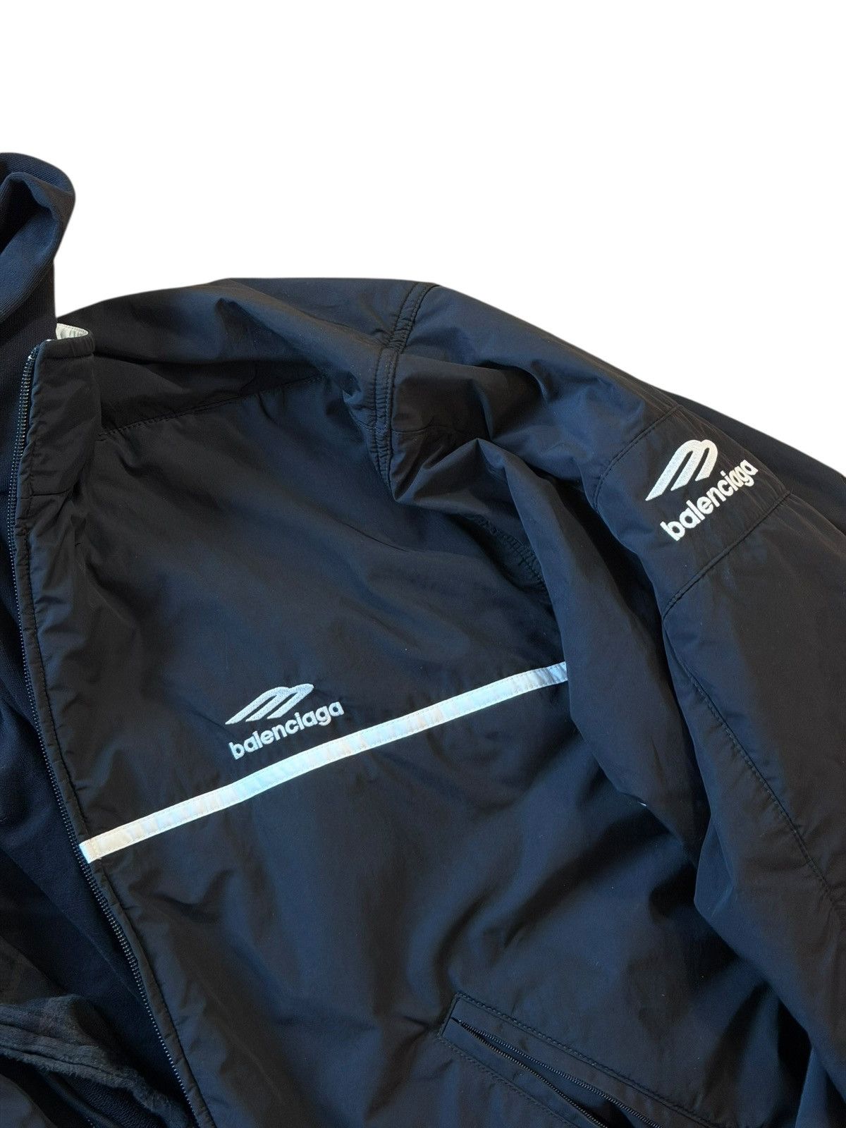 Balenciaga *RARE* BALENCIAGA 4 LAYERED TRACKSUIT OVERSIZED JACKET DEMNA Size US L / EU 52-54 / 3 - 5 Thumbnail