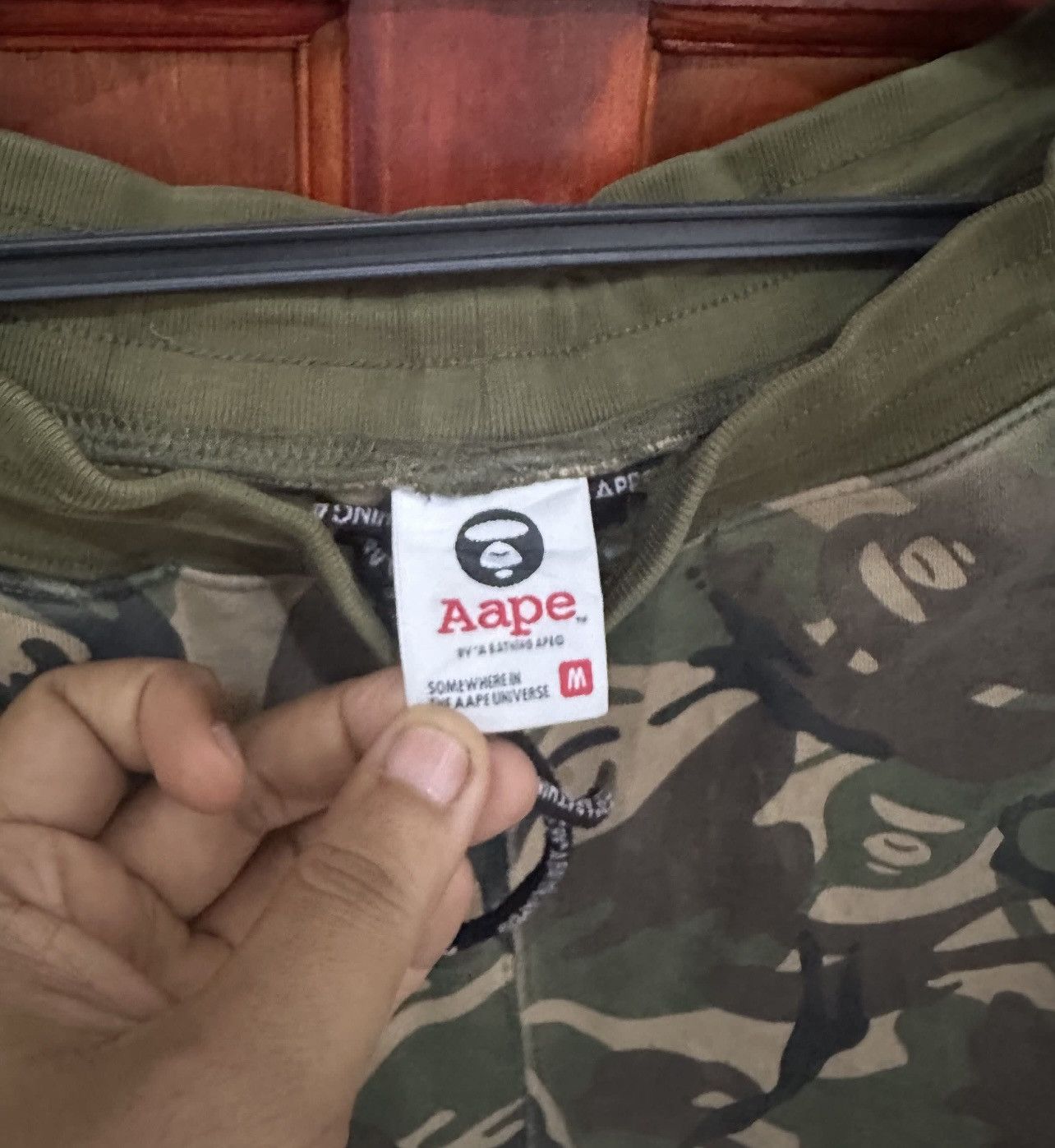 Aape Aape Camo Sweatpants A Bathing Ape Size US 30 / EU 46 - 6 Thumbnail
