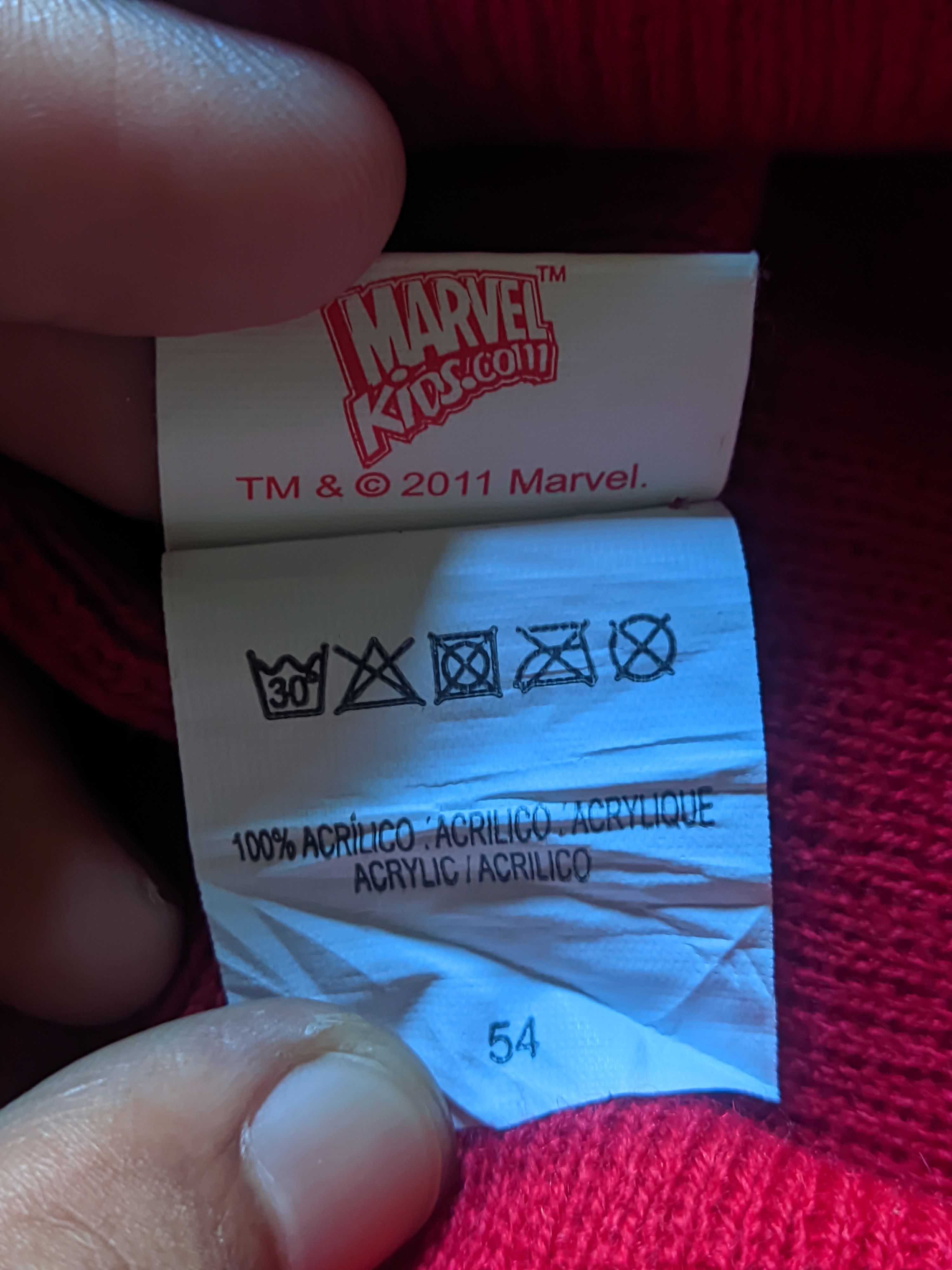 Marvel Comics × Universal Studios Two Beanie For kids Spider and Minion Size ( 54 ) Size ONE SIZE - 6 Thumbnail