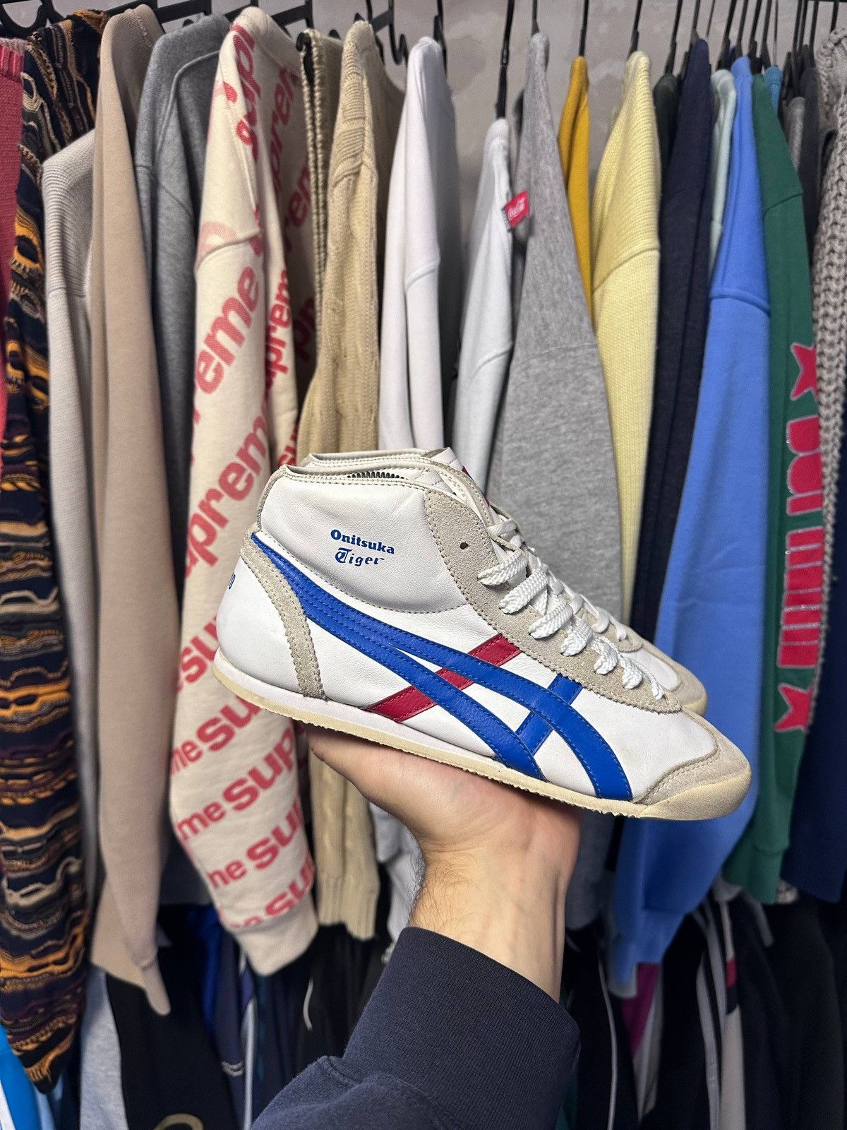 Asics Vintage Asics Onitsuka Tiger Hi Leather Sneakers US 7 Size US 7 / EU 40 - 4 Thumbnail