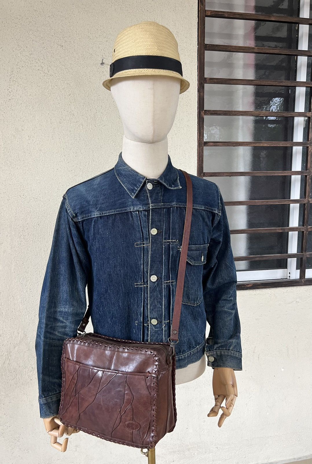 Porter Vintage Ibiza Japan Patchwork Leather Bag Size ONE SIZE - 6 Thumbnail