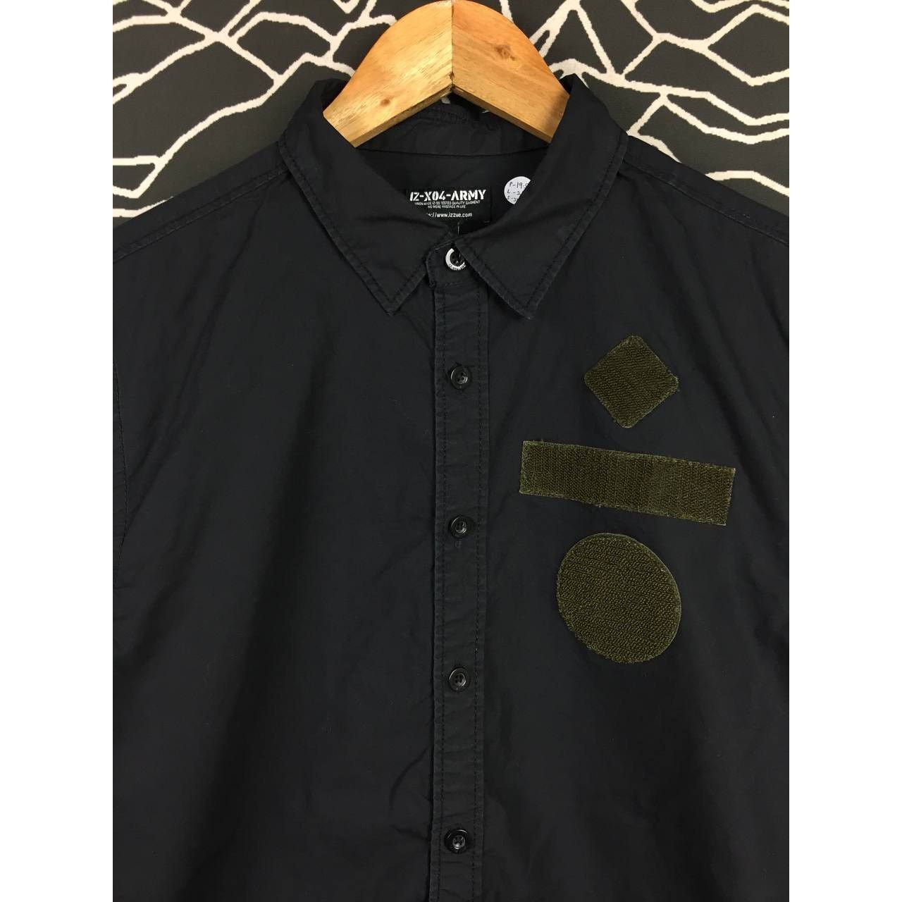 Japanese Brand × izzue IZZUE Army IZ-X04-ARMY Union Made Longsleeve Shirt Size US M / EU 48-50 / 2 - 3 Thumbnail