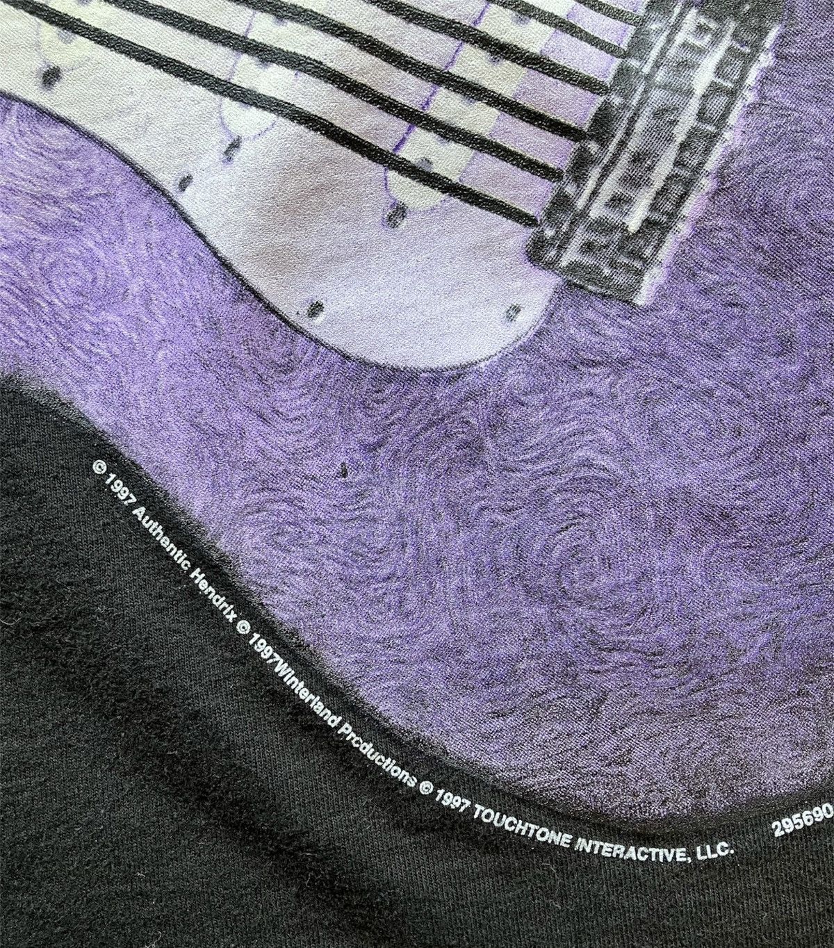 Rap Tees 1997 Jimi Hendrix Tee T-Shirt Touch Tone VTG 90s vintage Size US L / EU 52-54 / 3 - 6 Thumbnail