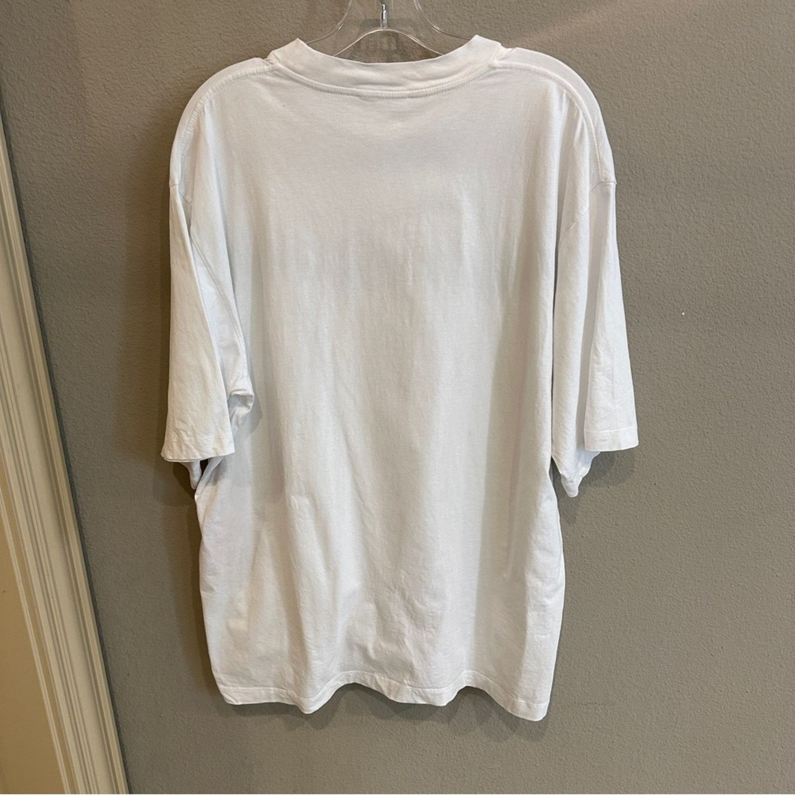 Marni Marni Logo Graphic Oversized T Shirt White Red Print Size US XL / EU 56 / 4 - 7 Thumbnail