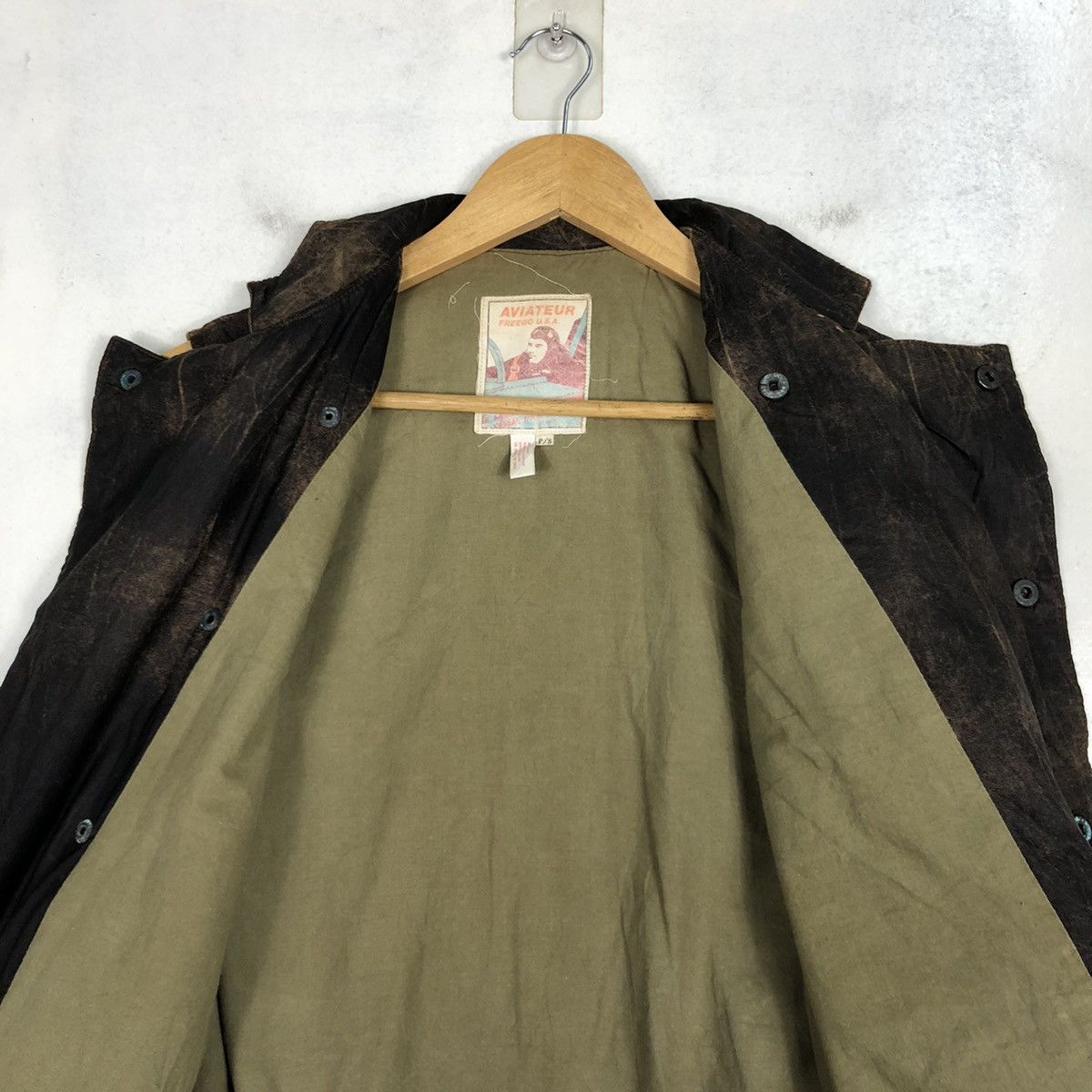 Aviator Nation × Vintage ❤️‍🔥SEND OFFER ❤️‍🔥Vintage 80s Aviateur Military Vests Jacket Size US S / EU 44-46 / 1 - 12 Thumbnail