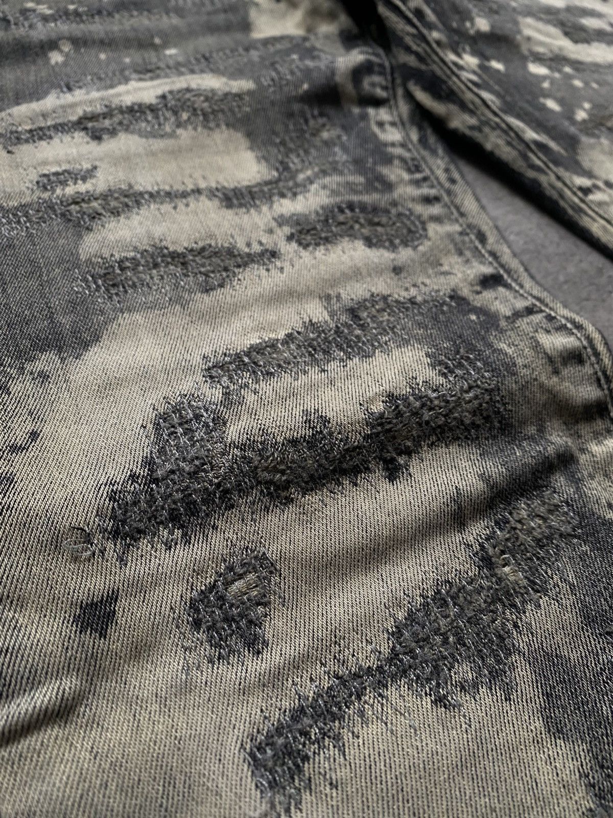 Faith Connexion Faith Connexion Bleach Slim Distressed Denim Pant Size 25" / US 0 / IT 36 - 3 Thumbnail