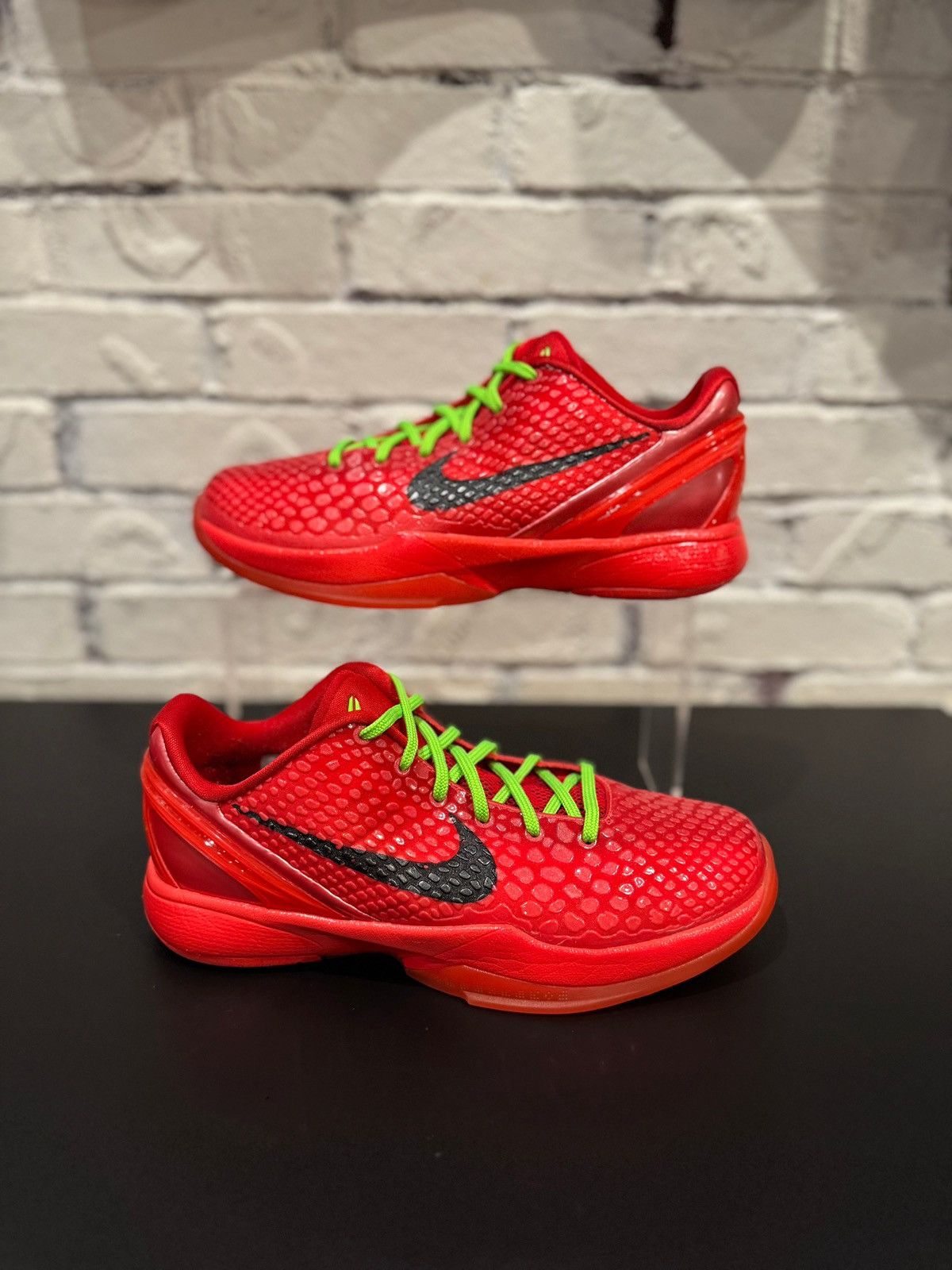 Nike Kobe 6 ‘Reverse Grinch’ size 7y PO NB Size US 7 / EU 40 - 1 Thumbnail