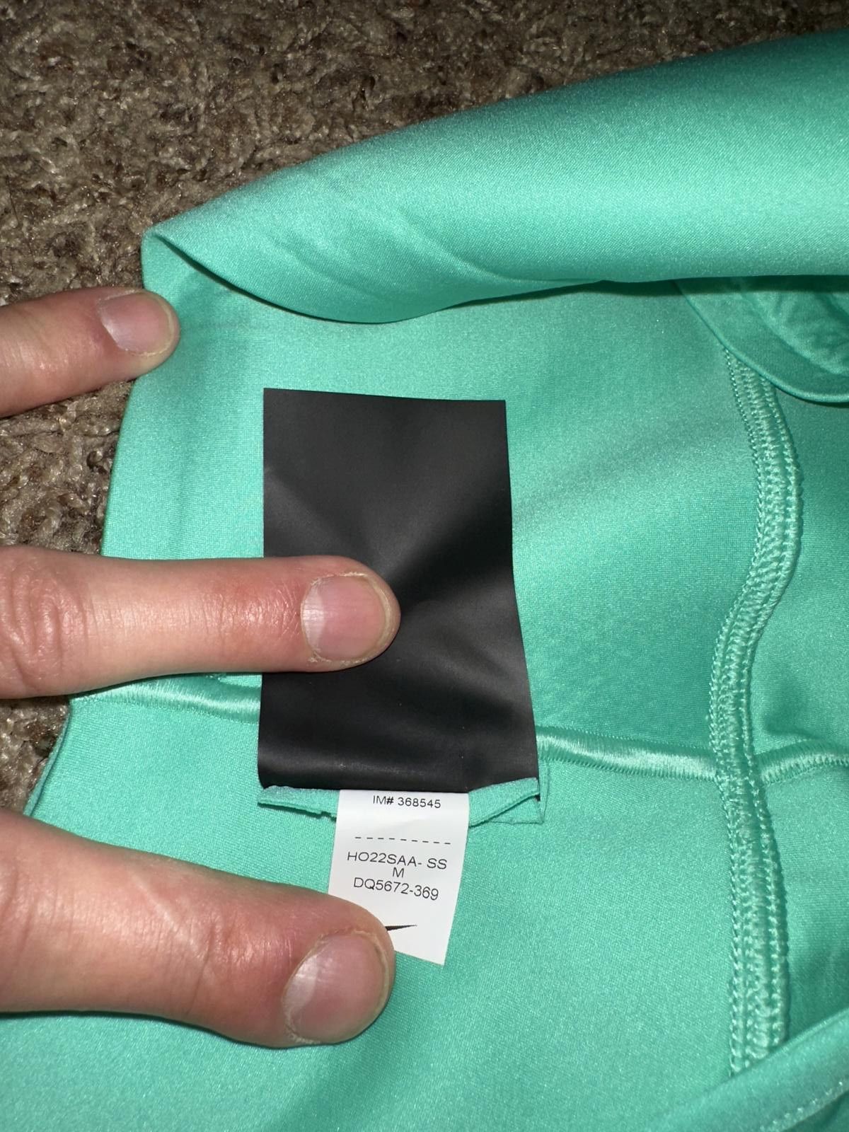Nike Nike Go Women's Firm-Support Mid-Rise Full-Length Leggings with Pockets Sample Size 32" / US 10 / IT 46 - 7 Thumbnail