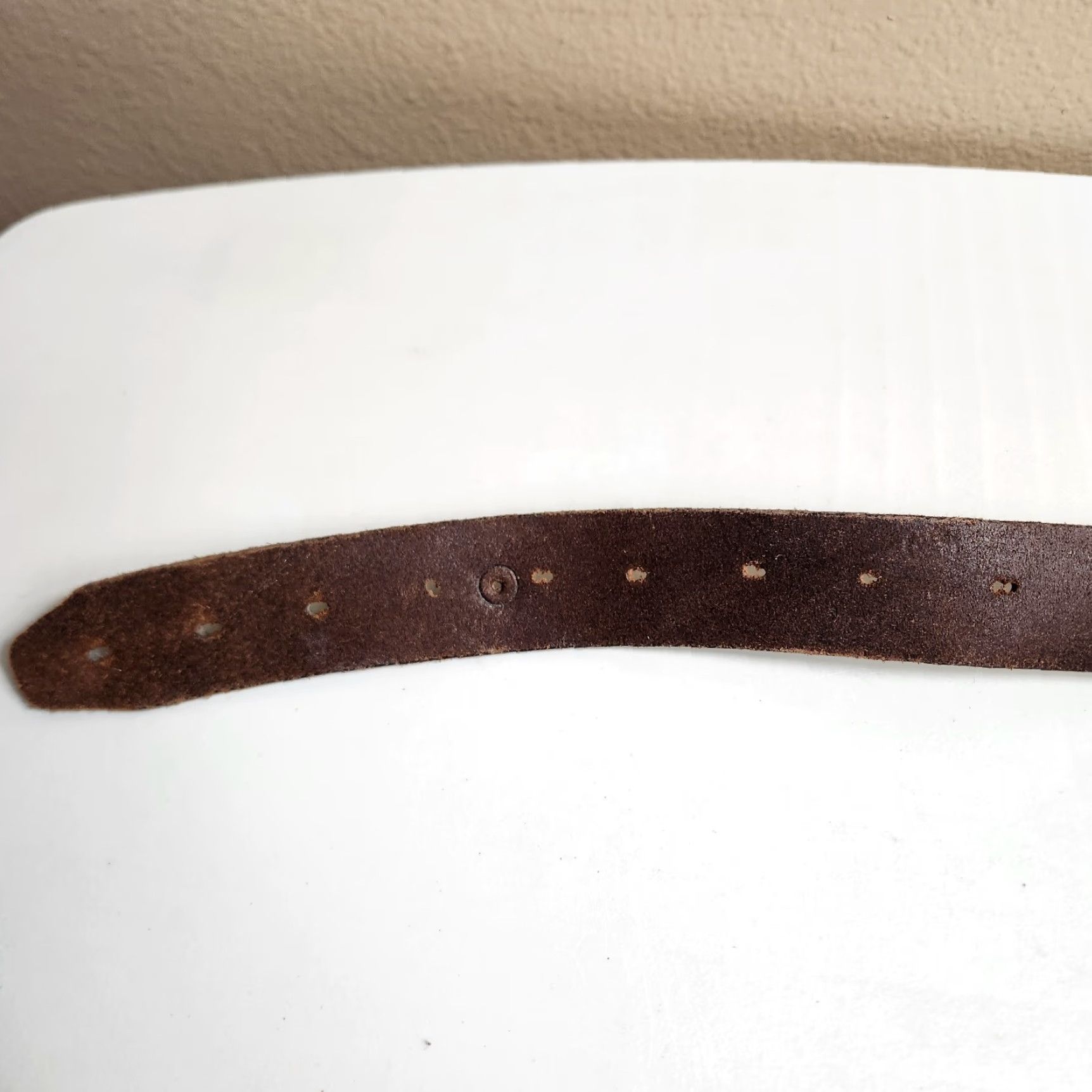 Vintage VINTAGE Remington Belt Mens Leather Brown 12 GA Western Buckle Adjustable 50 52 3X Brass Hardware Size ONE SIZE - 5 Thumbnail