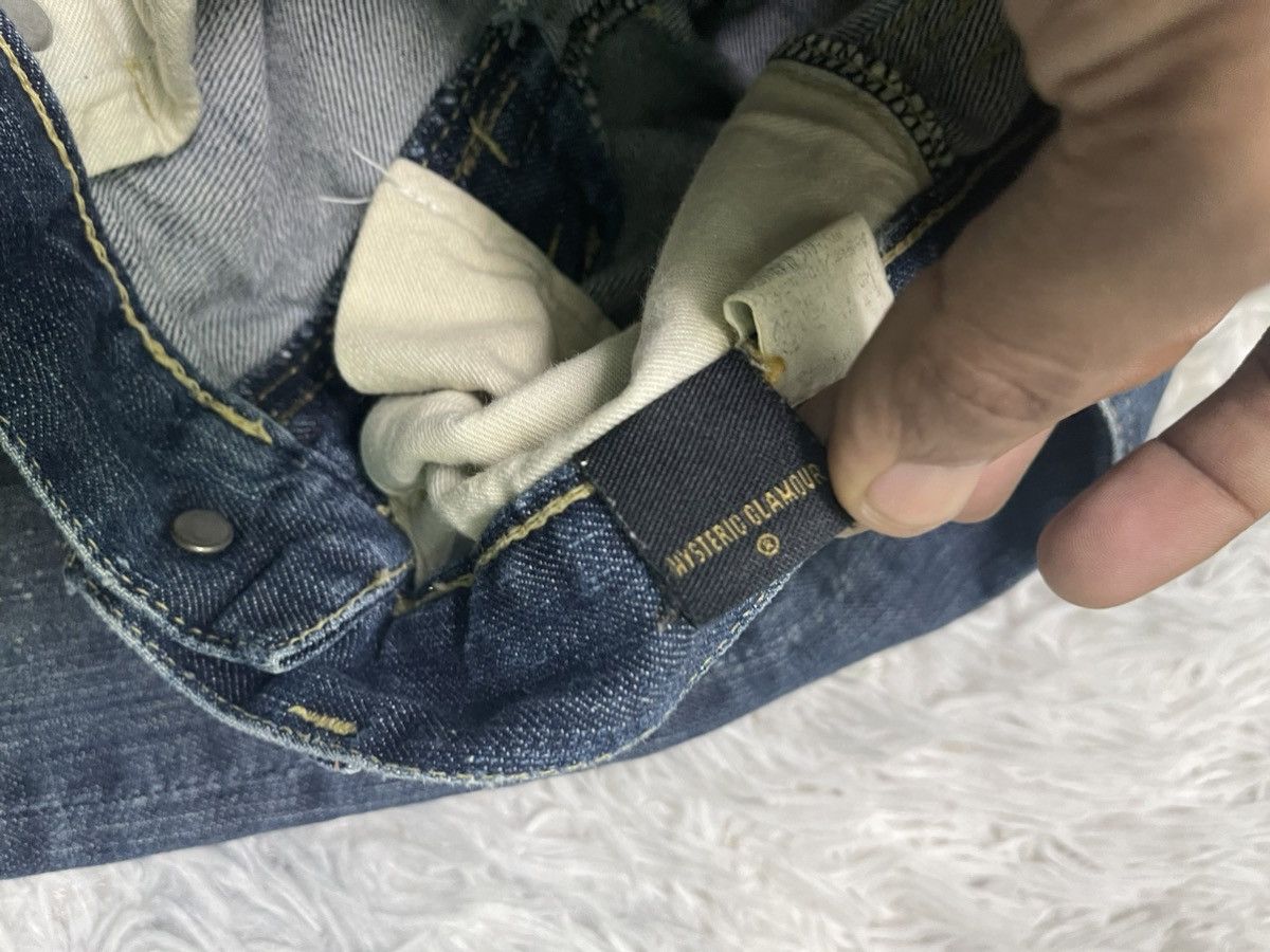 Hysteric Glamour VINTAGE HYSTERIC GLAMOUR FLARE DENIM PANT RARE Size US 28 / EU 44 - 11 Thumbnail