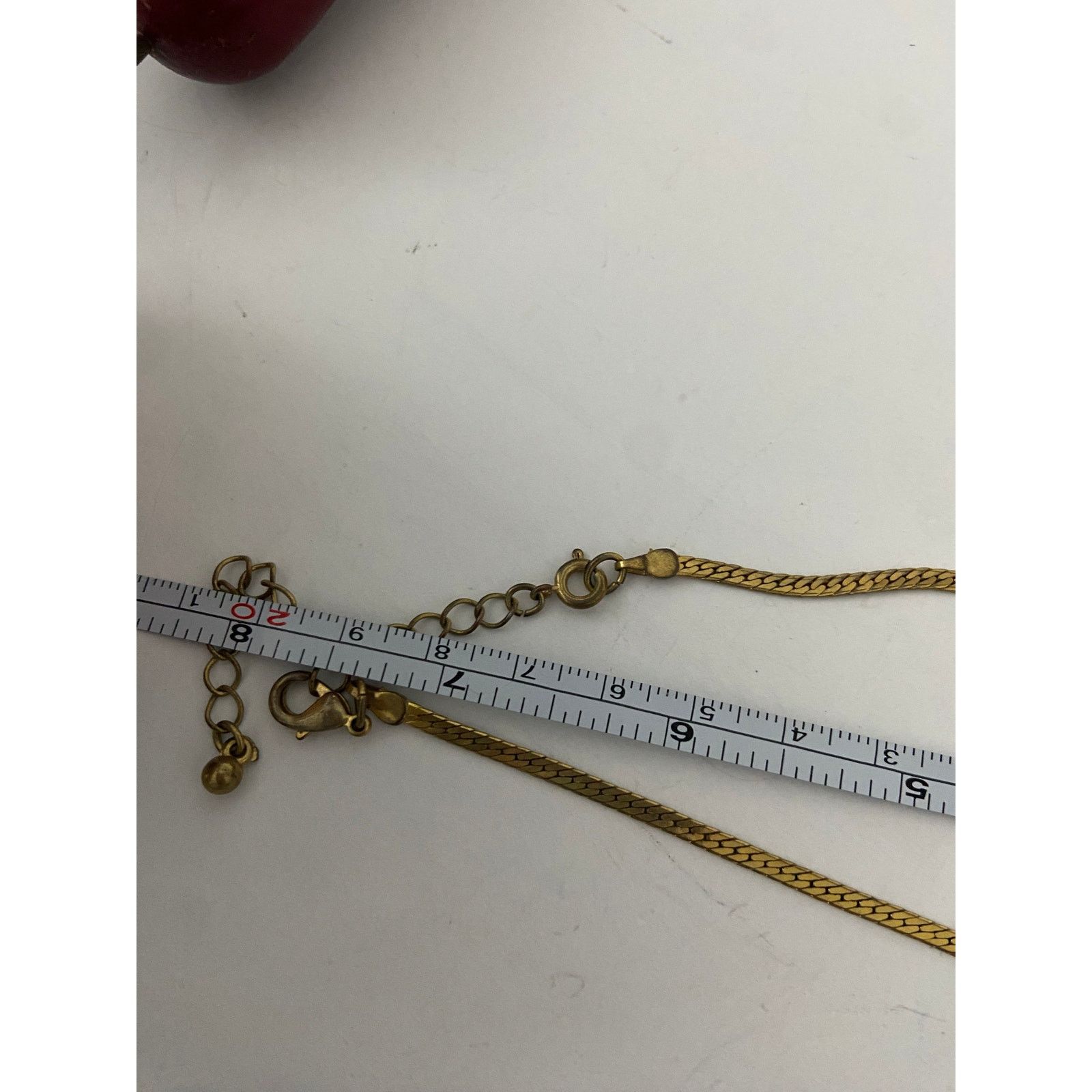 Vintage Vintage bib necklace with rhinestone gold tone Size ONE SIZE - 5 Thumbnail