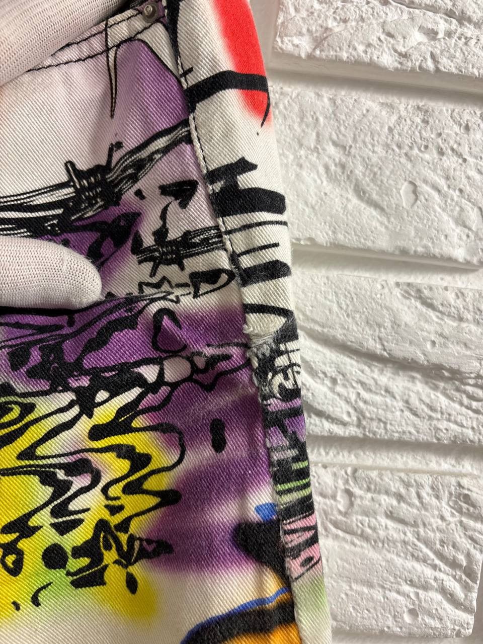 Jaded London Jaded London denim graffiti print suit Jacket Pants Y2K Size US XS / EU 42 / 0 - 14 Thumbnail