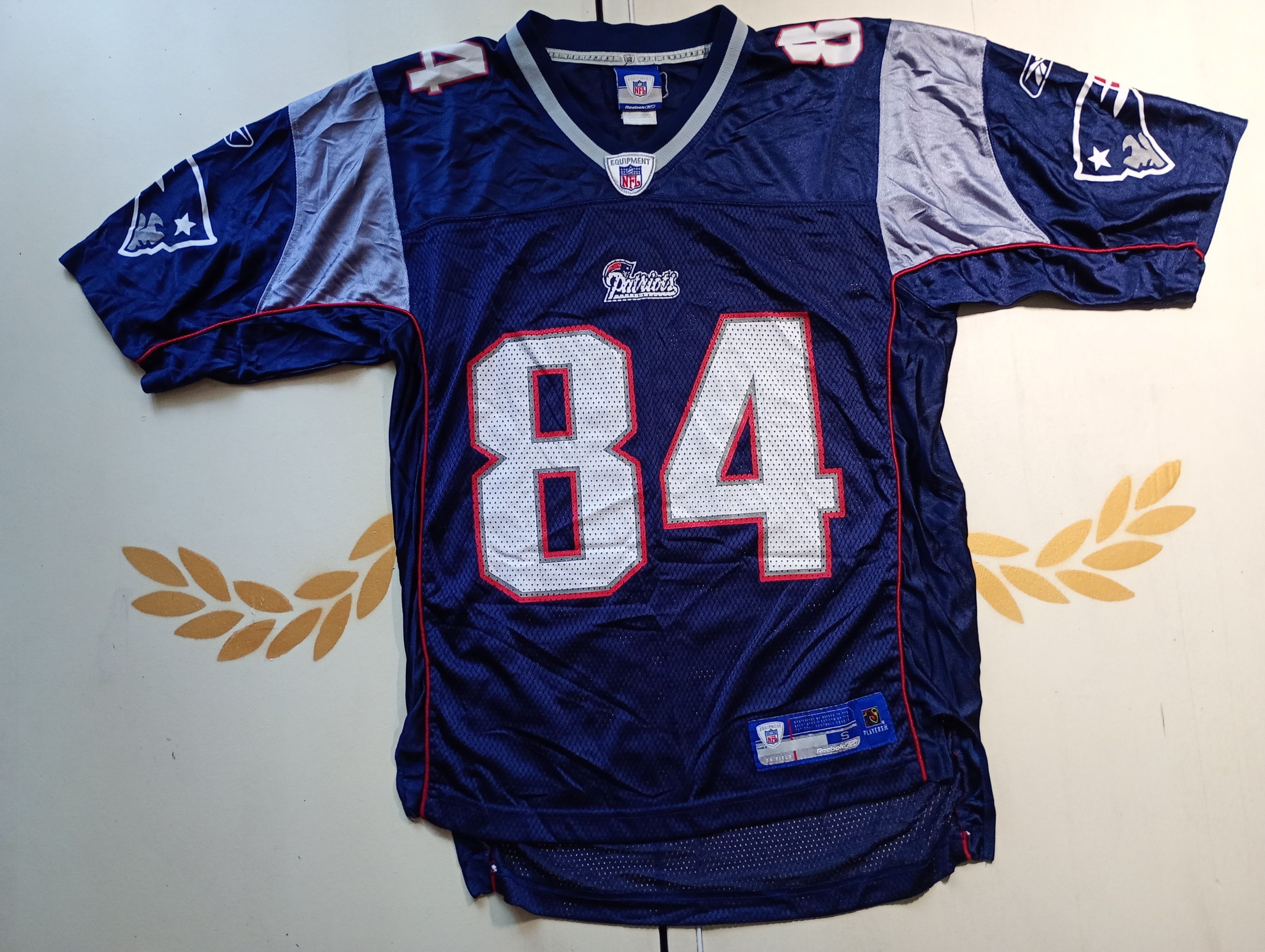 Reebok Reebok Patriots NFL Jersey 84 Watson 2005-2006 Size US S / EU 44-46 / 1 - 2 Thumbnail