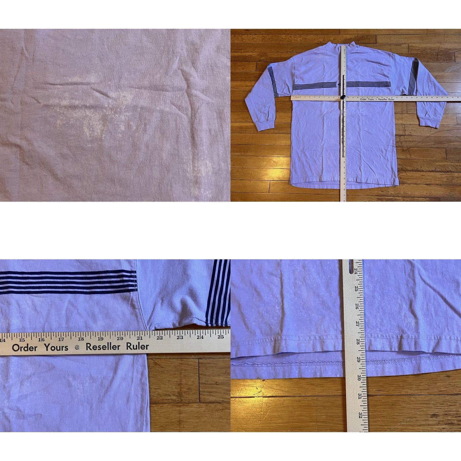 Vintage VINTAGE IOU Long Sleeve Shirt Mens XL Purple 80s Retro USA Shirt Mens XL Purple IOU 80s Size US XL / EU 56 / 4 - 8 Thumbnail