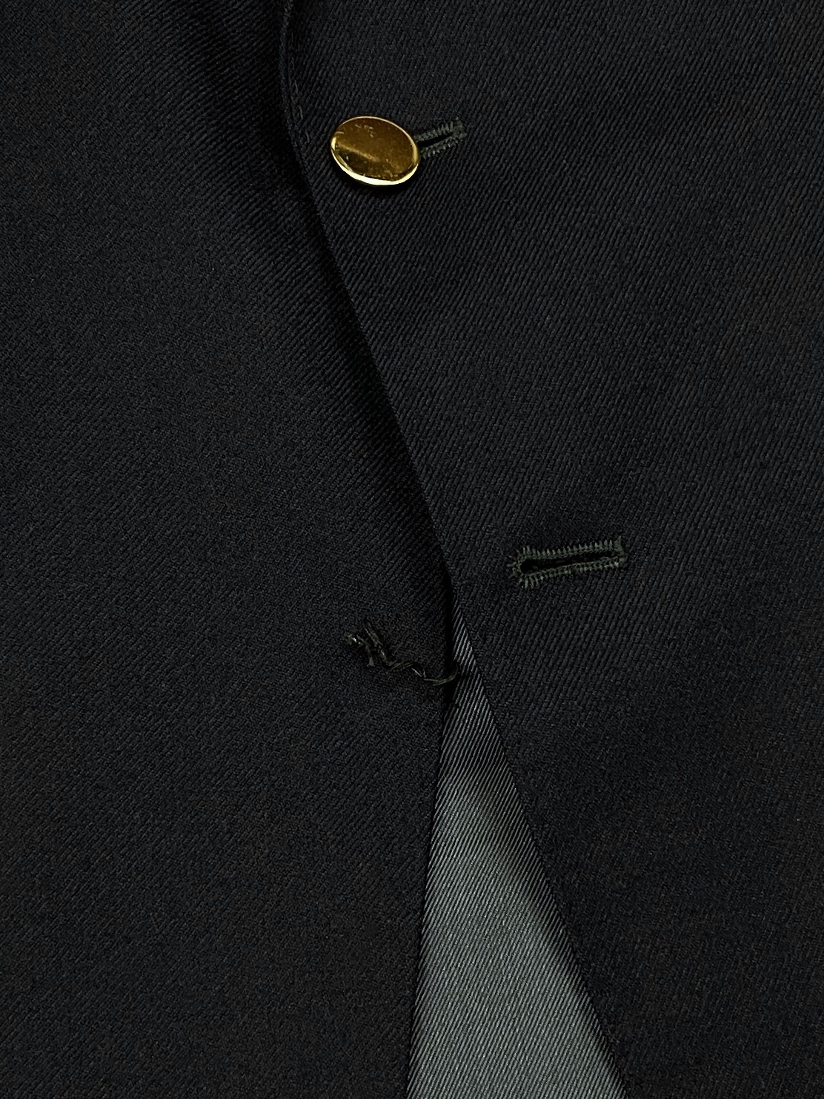 Vintage Vintage SKOPES Navy Wool Blazer M Size 44S - 13 Thumbnail