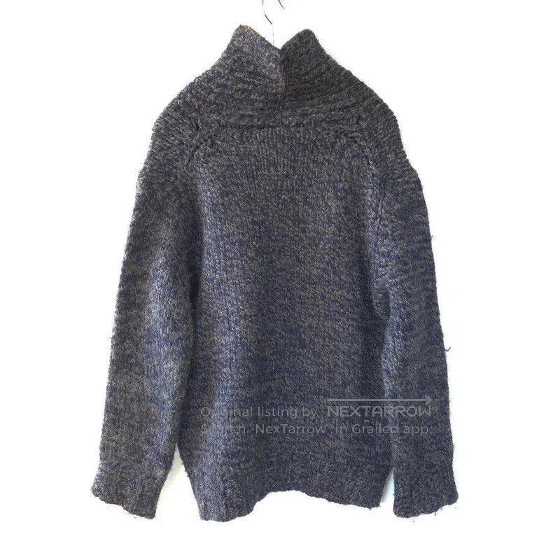 Dries Van Noten Wool V-neck Knit Sweater
