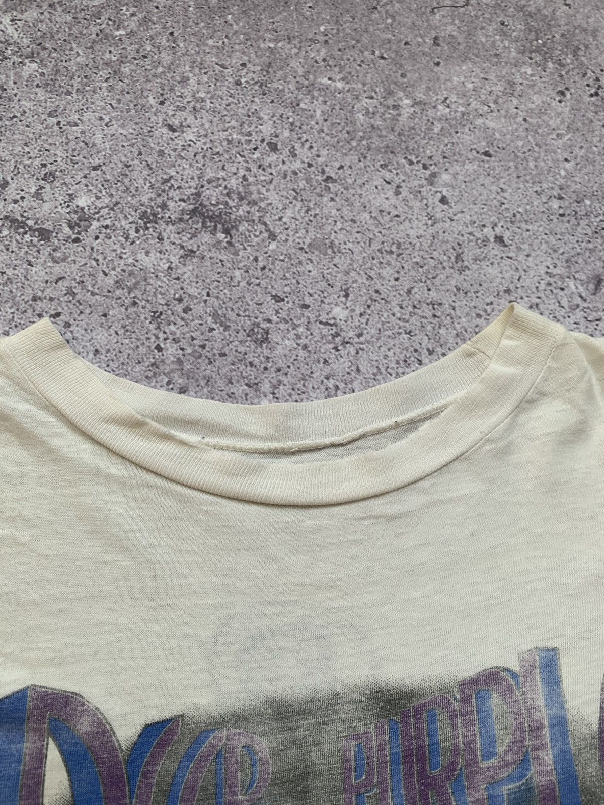 Band Tees 🔥TRASHED DEEP PURPLE THE HOUSE OF BLUE LIGHT 1987 TOUR TEE Size US XL / EU 56 / 4 - 13 Thumbnail