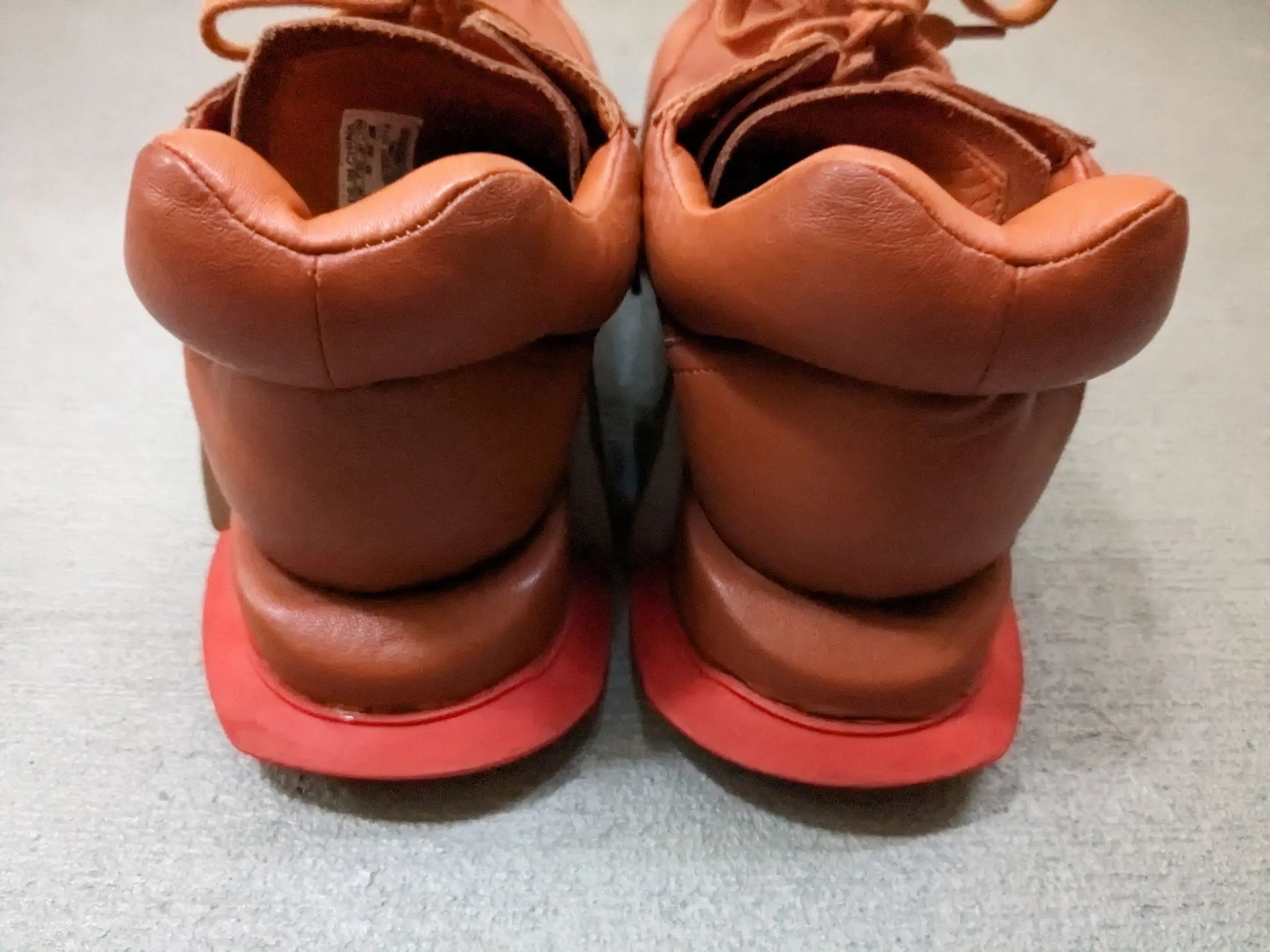 Adidas × Rick Owens Adidas x Rick Owens Level Runner Size 8.5 Orange BY2993 Size US 8.5 / EU 41-42 - 13 Thumbnail