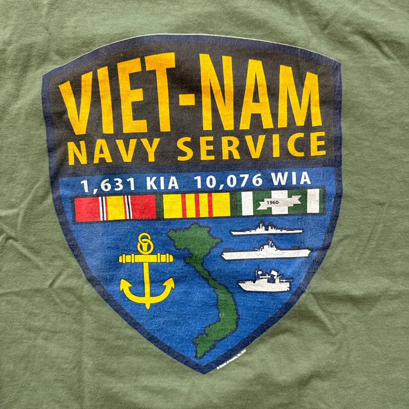 Other Vietnam Veteran Vintage Graphic T-Shirt Size US L / EU 52-54 / 3 - 3 Thumbnail