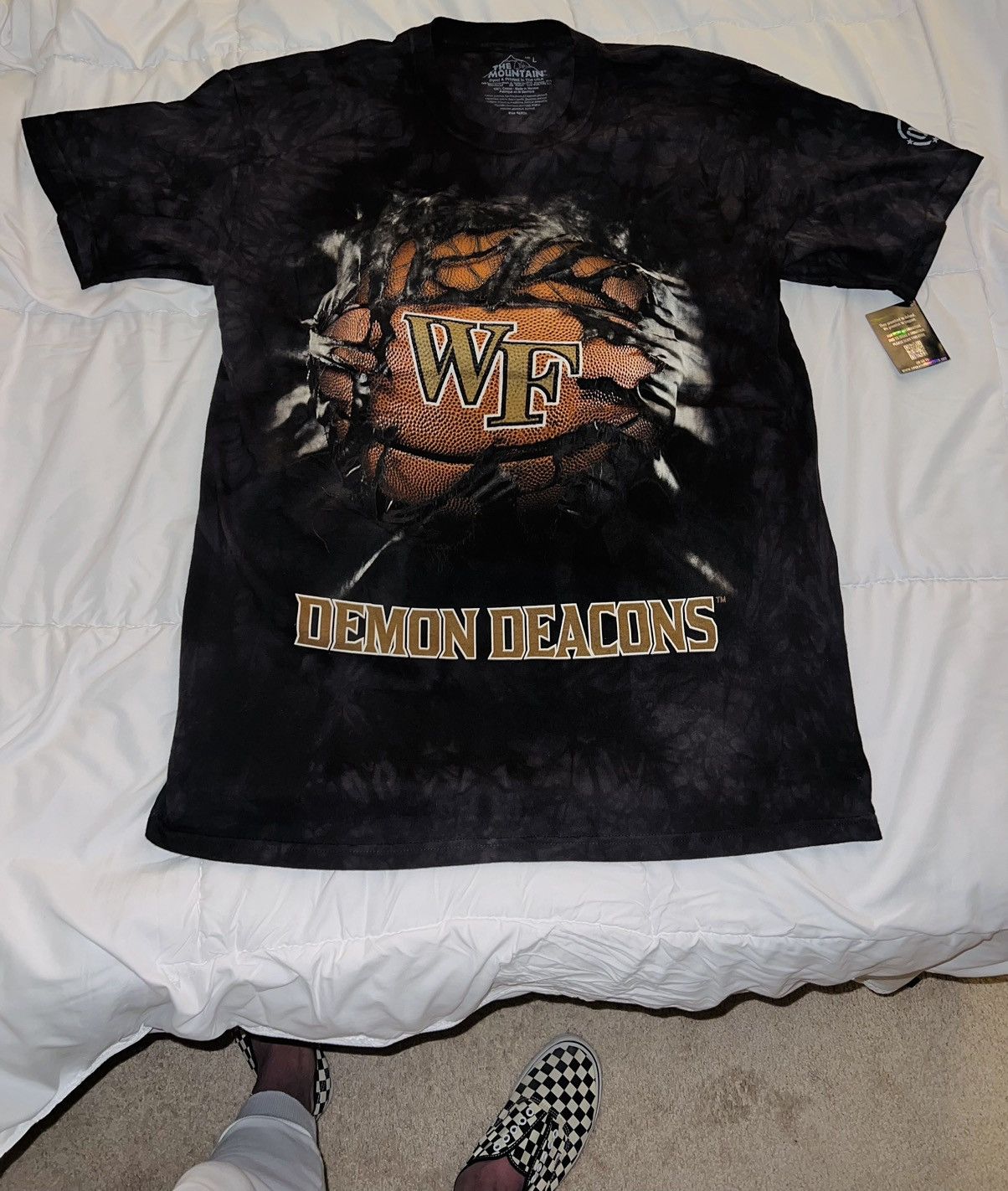 NCAA × The Mountain WF DEMON DEACONS / THE MOUNTAIN TEE Size US L / EU 52-54 / 3 - 2 Thumbnail