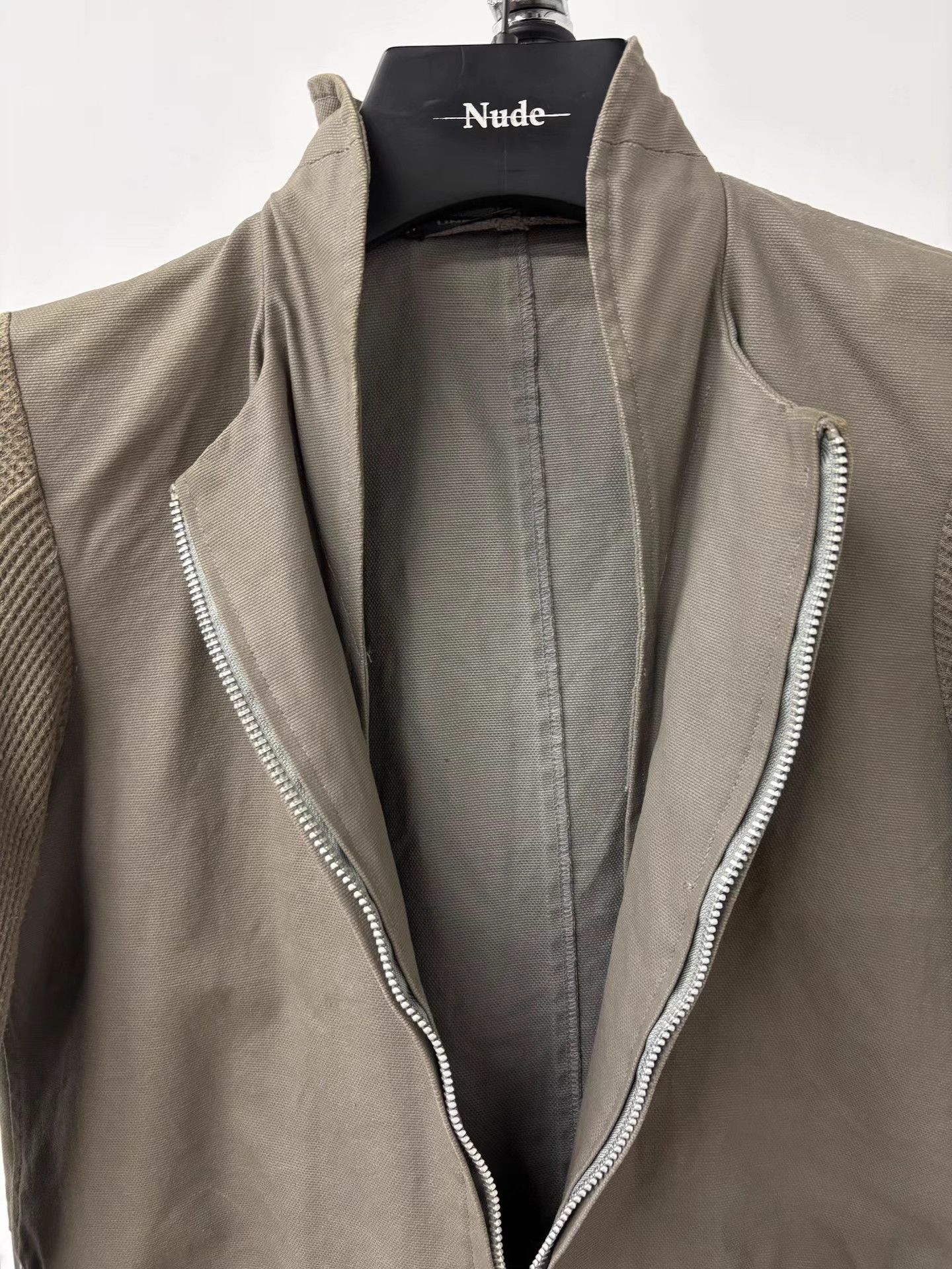 Undercover Undercover Women's Paneled Stand Collar Zip Short Jacket K20 Size S / US 4 / IT 40 - 4 Thumbnail