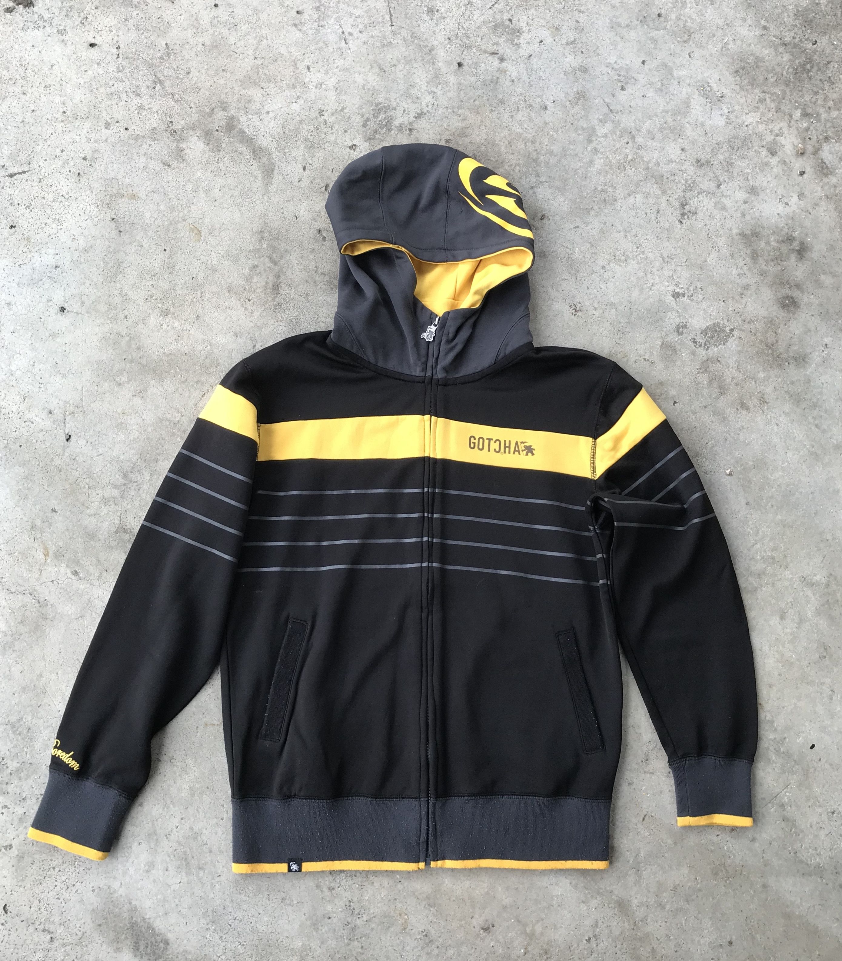 Gotcha zipper hoodies