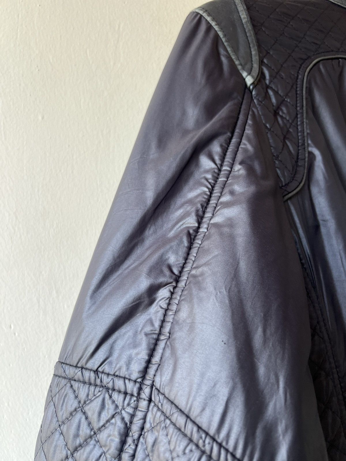 Dolce & Gabbana Vintage 2000s Dolce & Gabbana Fade Patina Cafe Racer Jacket Size US M / EU 48-50 / 2 - 19 Thumbnail