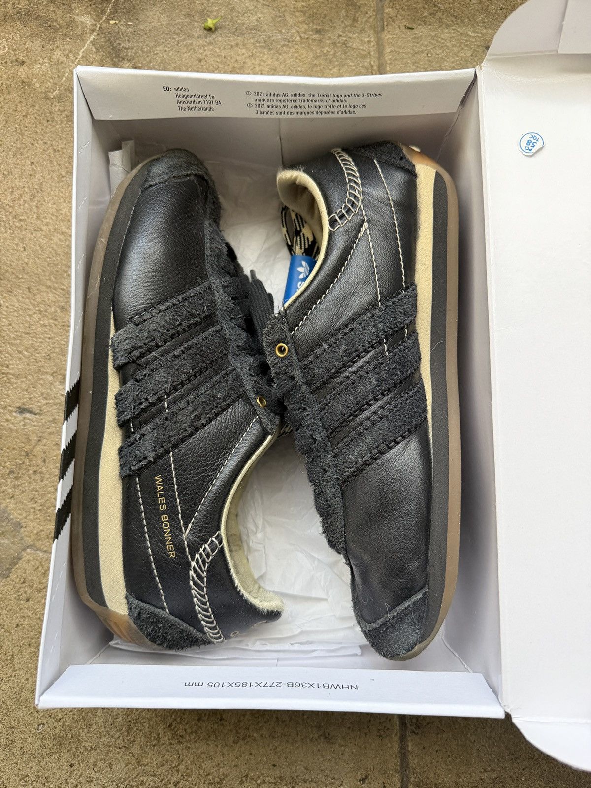 Wales Bonner Wales Bonner x Adidas Country Sneakers Size US 7 / IT 37 - 1 Thumbnail