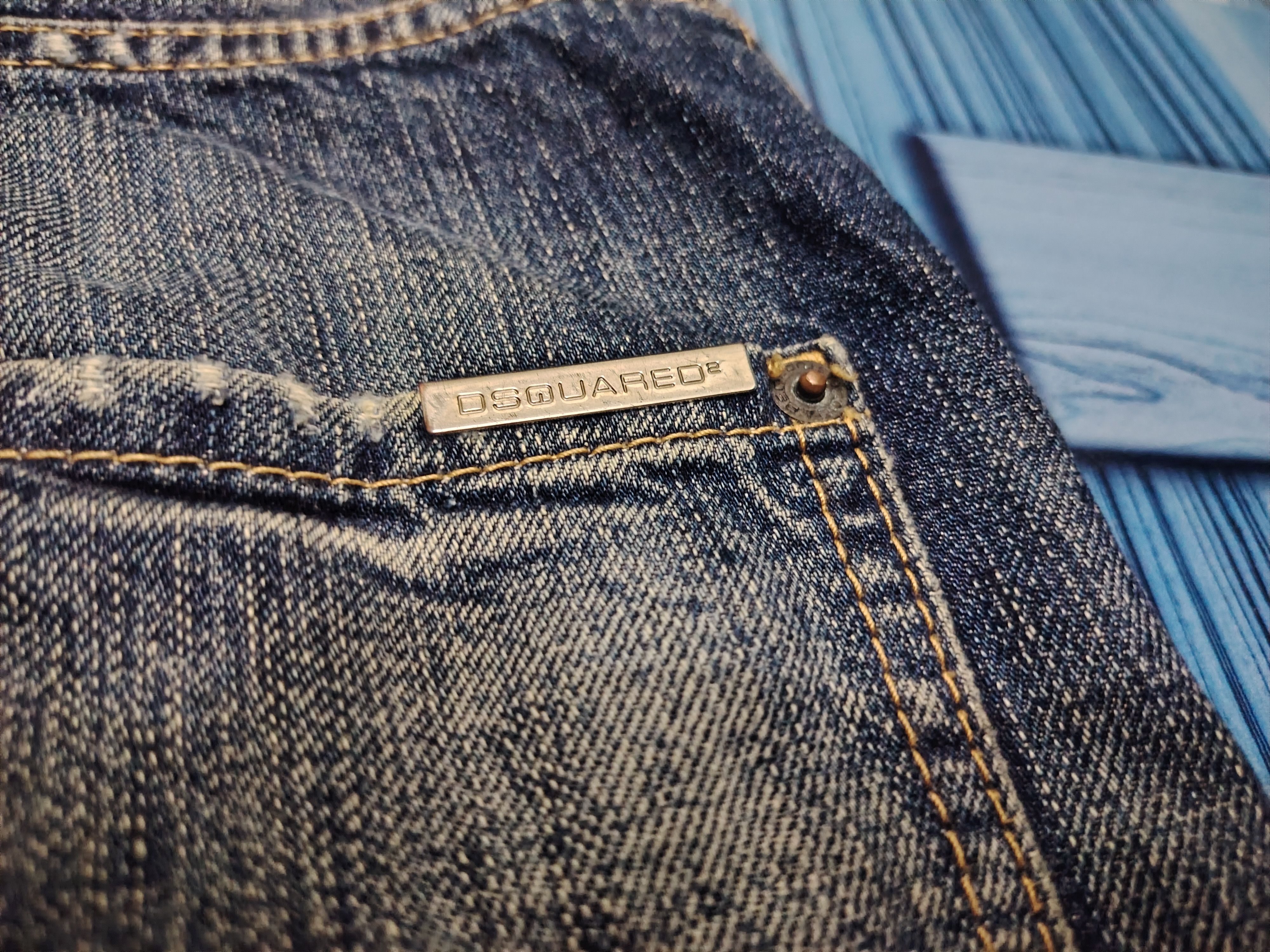 Dsquared2 Distressed Denim Dsquared2 Short Jeans Size US 33 - 14 Thumbnail