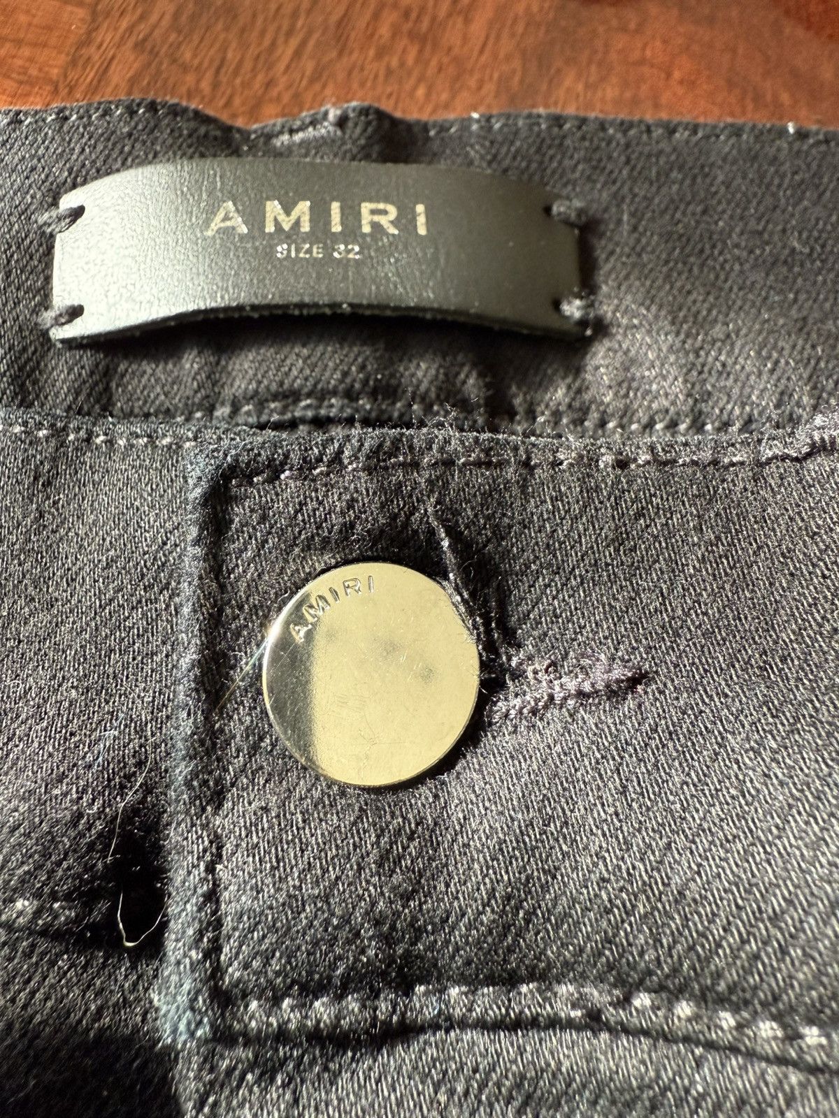 Amiri Amiri Gold Glitter Jean Size US 30 / EU 46 - 9 Thumbnail