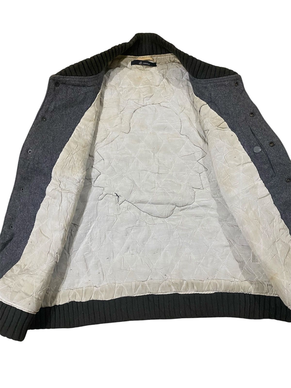 Johnbull Vintage Johnbull Embroidery Back Skull Patch Varsity Jacket Size US S / EU 44-46 / 1 - 4 Thumbnail