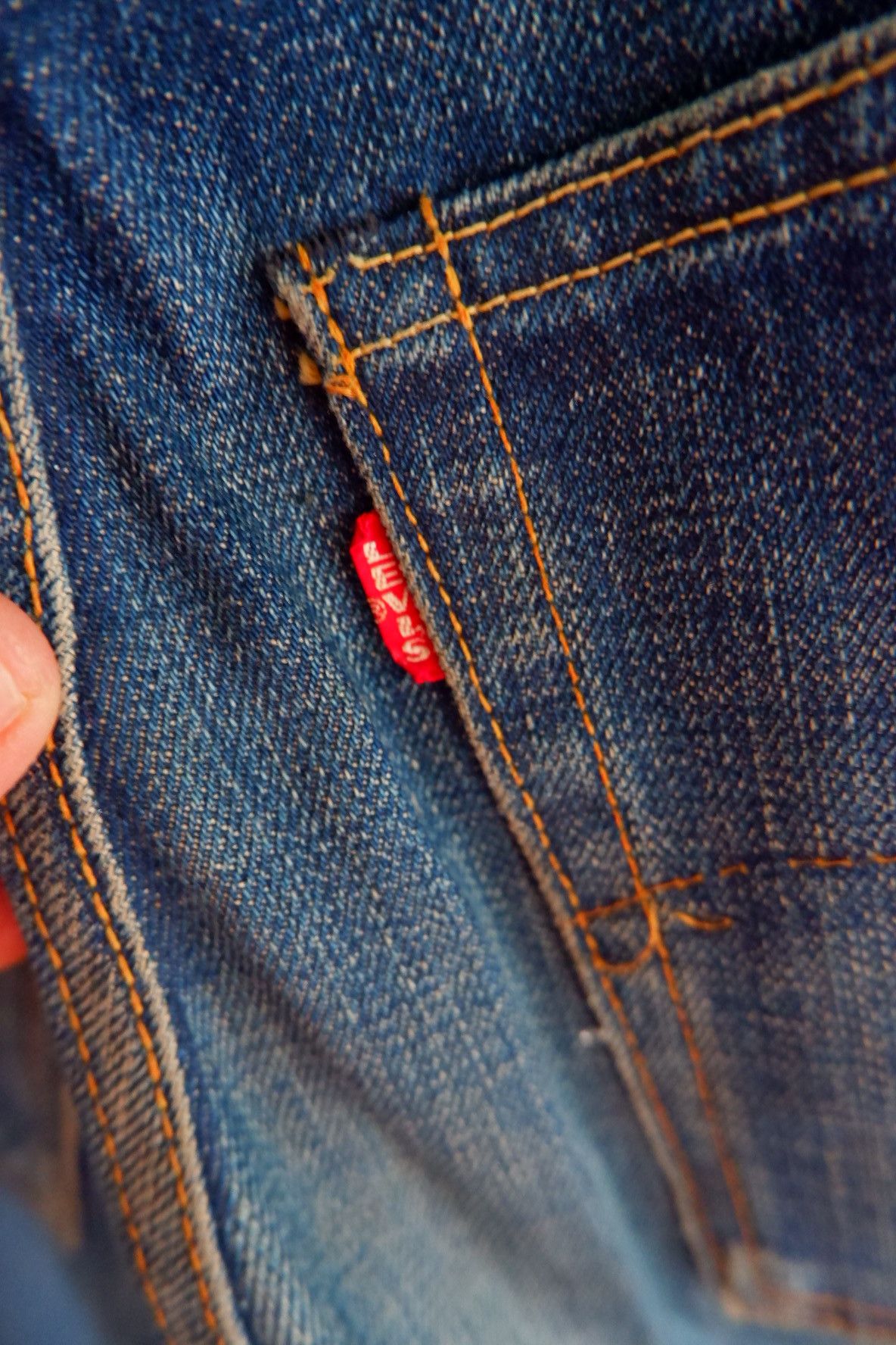 Levi's Vintage Levis Big E 501 Selvedge Jeans Size US 32 / EU 48 - 5 Thumbnail