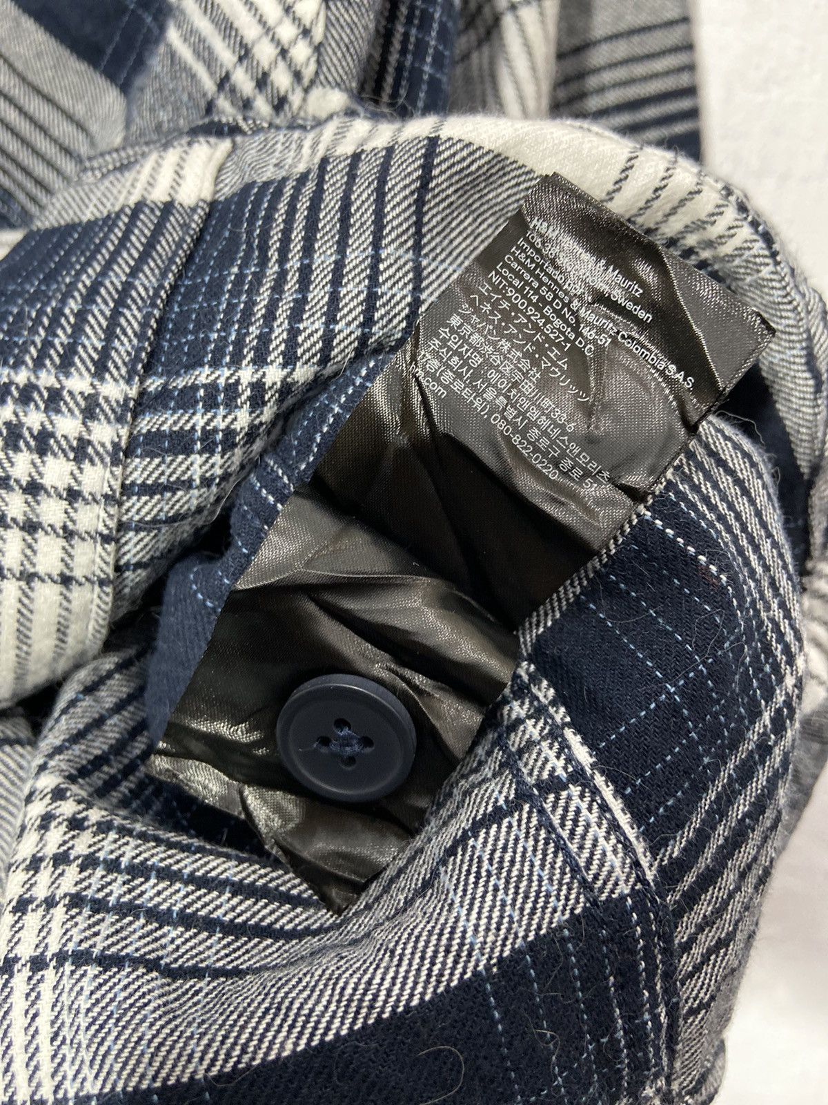 Flannel × Japanese Brand H&M Flannel Outer Shirt Y2K Style Size US L / EU 52-54 / 3 - 7 Thumbnail