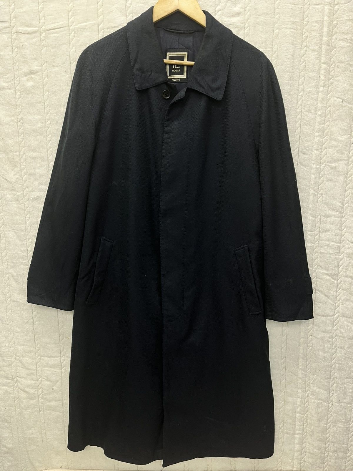 Christian Dior Monsieur × Vintage CHRISTIAN DIOR MONSIEUR LONG JACKET Size US L / EU 52-54 / 3 - 1 Thumbnail