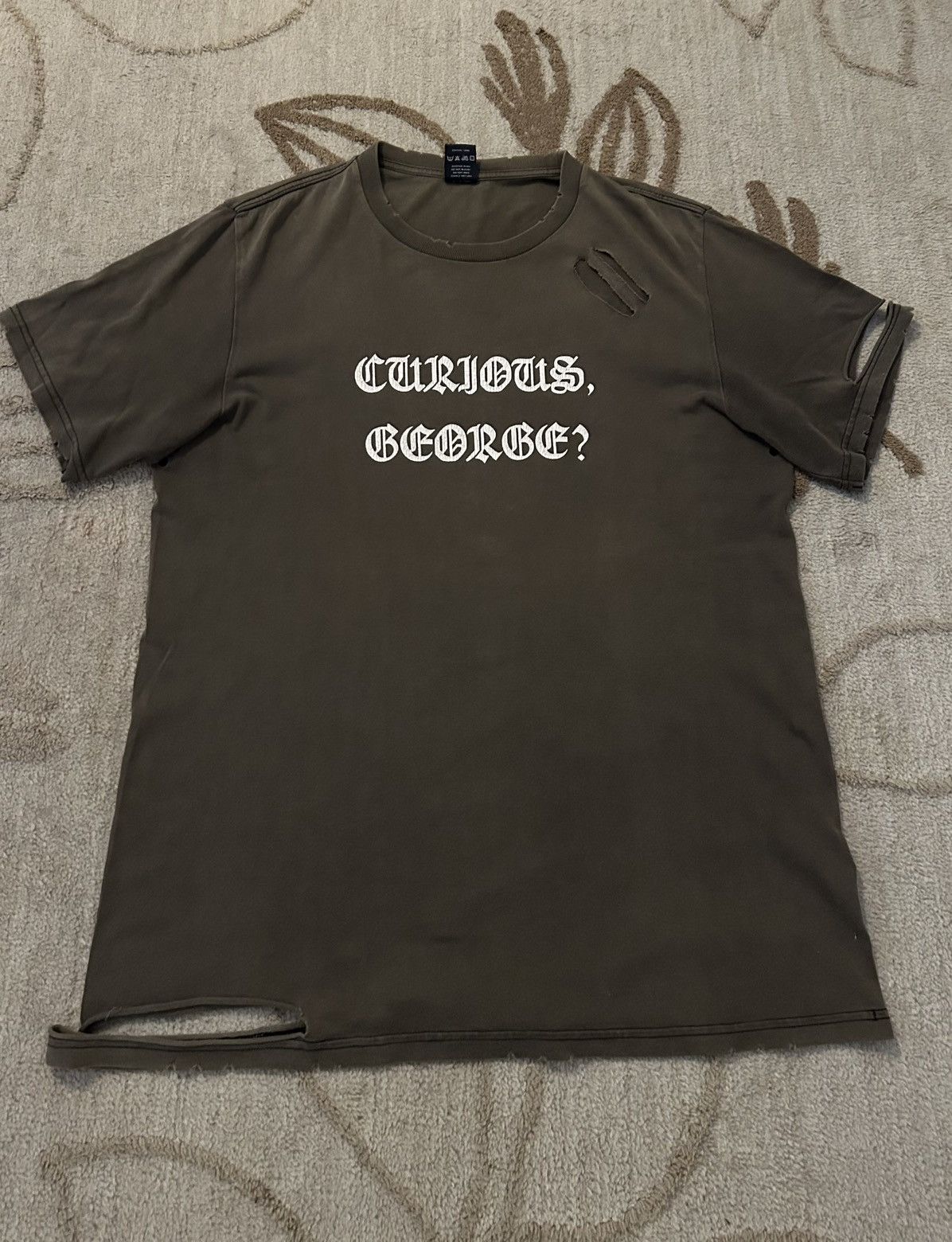 Number (N)ine Number Nine George Tee | Grailed