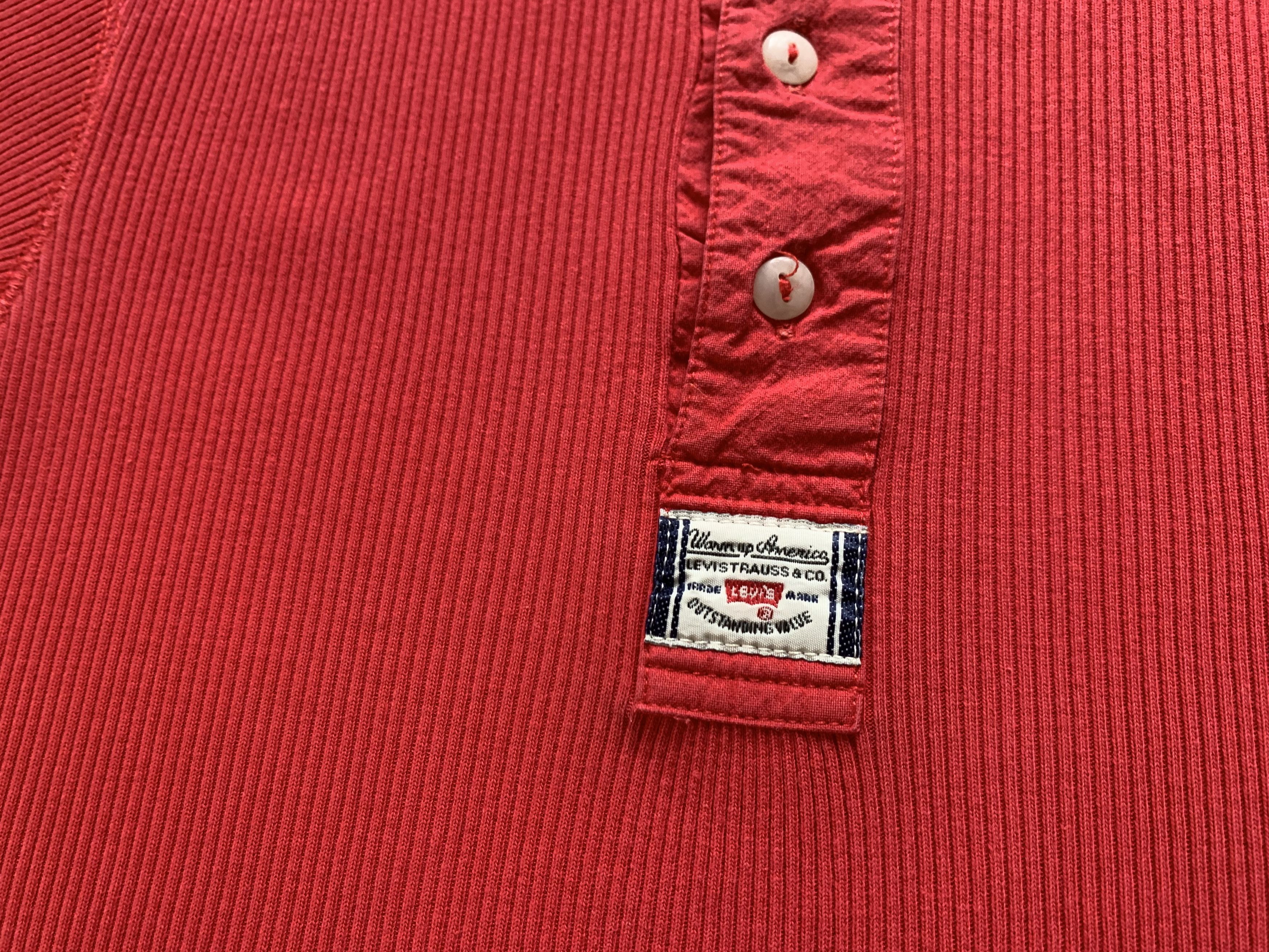 Levi's Vintage Clothing Rare Levis Women's Button Cotton T Shirt Size L / US 10 / IT 46 - 5 Thumbnail