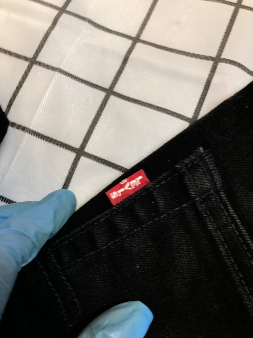Levi's Mens LEVI STRAUSS 512 Black Stretch Denim Big E Jeans Size US 34 / EU 50 - 17 Thumbnail