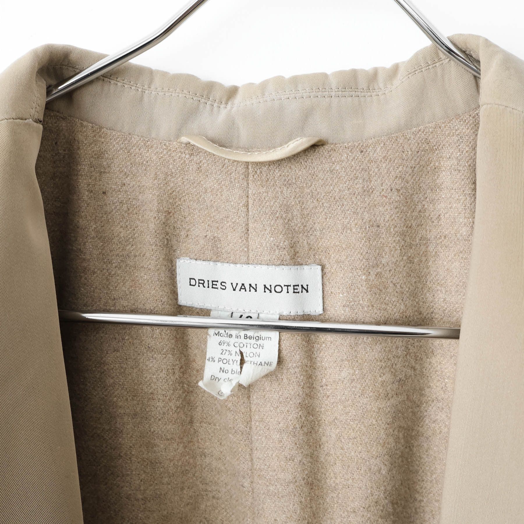 Dries Van Noten Rare Dries Van Noten Avant Garde Camel Fully Lined Overcoat Size US M / EU 48-50 / 2 - 3 Thumbnail