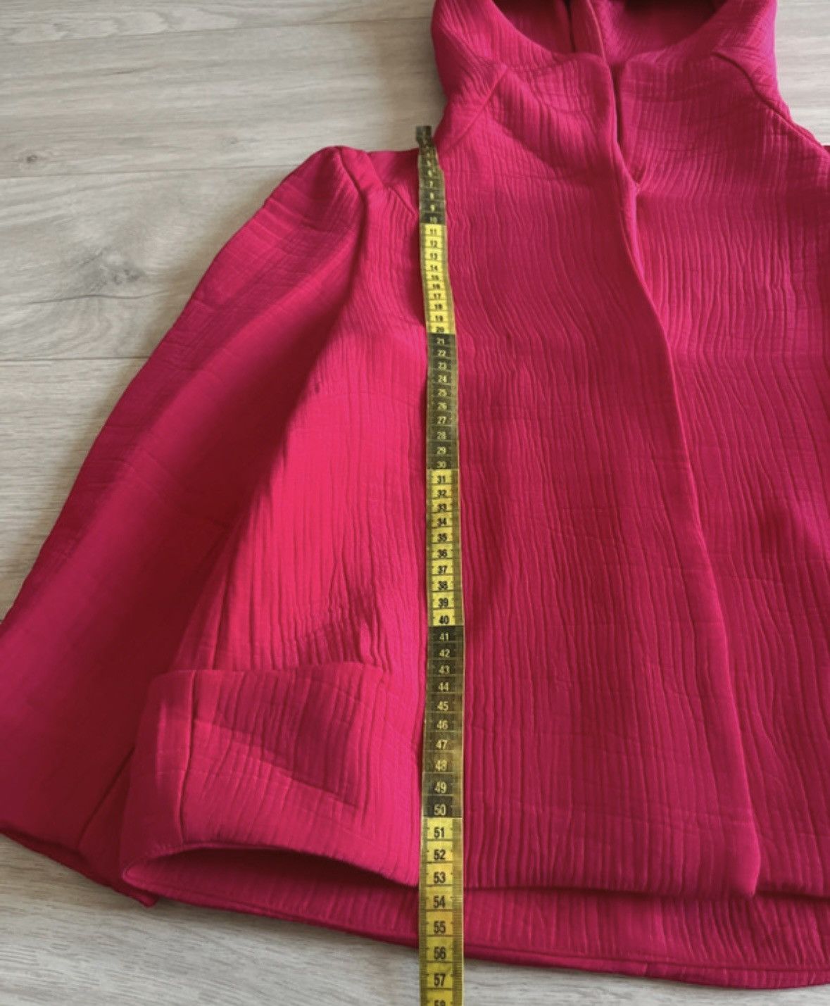 Marni Marni Pleated Silk Blend Hot Pink Hooded Jacket Size M / US 6-8 / IT 42-44 - 8 Thumbnail
