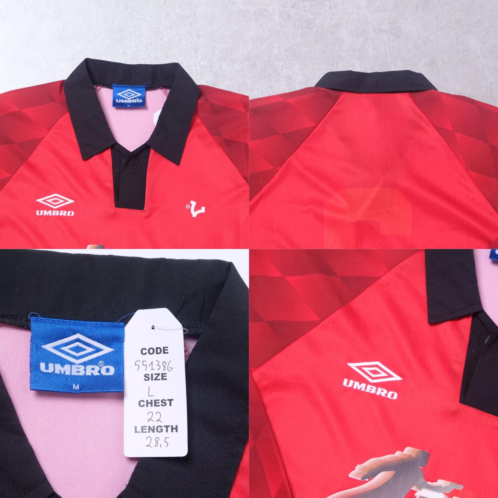 Umbro 1996 VICE Footbal Store x Blade Runner Custom Football Shirt Size US L / EU 52-54 / 3 - 5 Thumbnail
