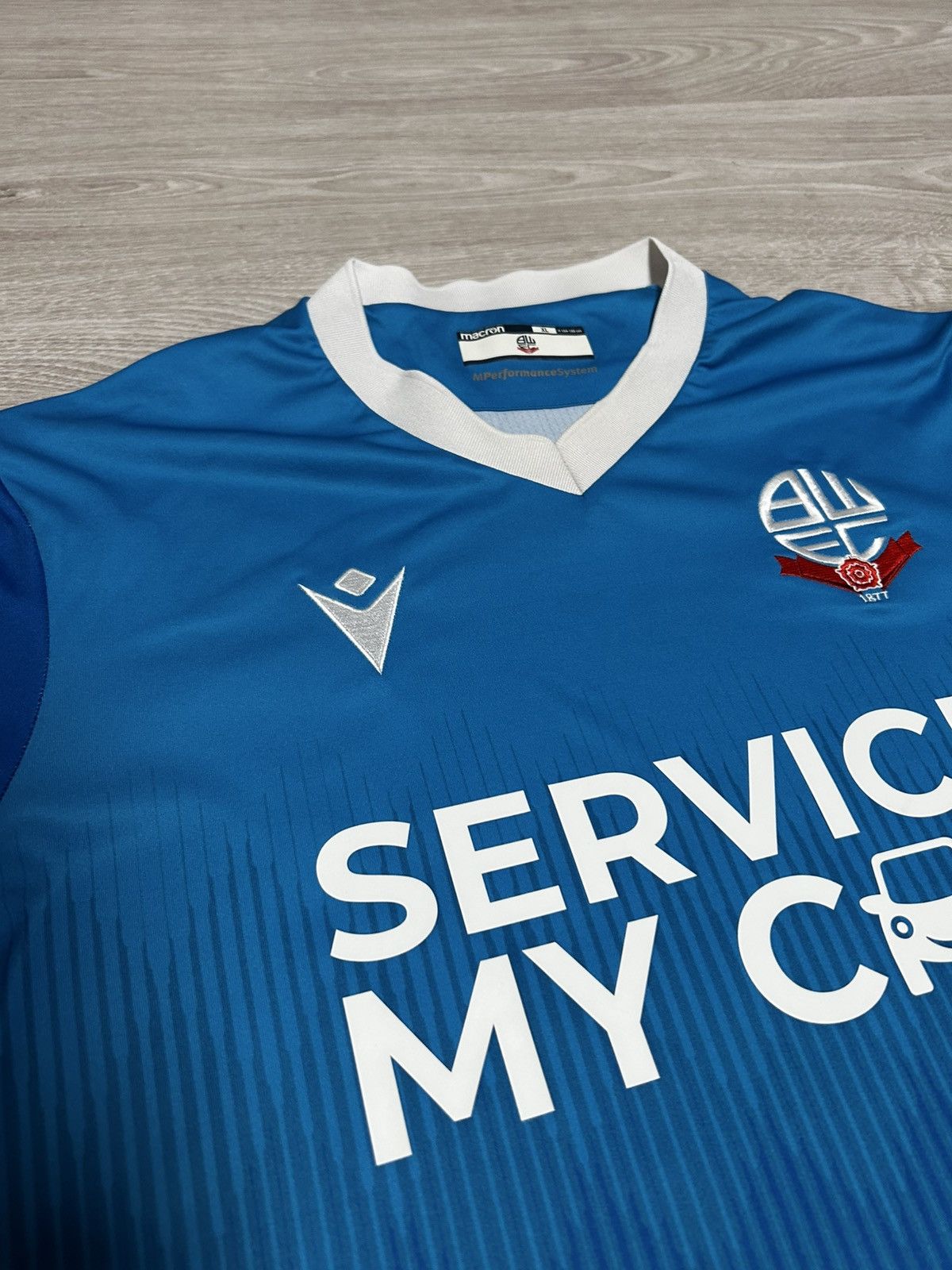 Macron Bolton Away football shirt 2022 - 2023 Jersey Macron Size US XL / EU 56 / 4 - 8 Thumbnail