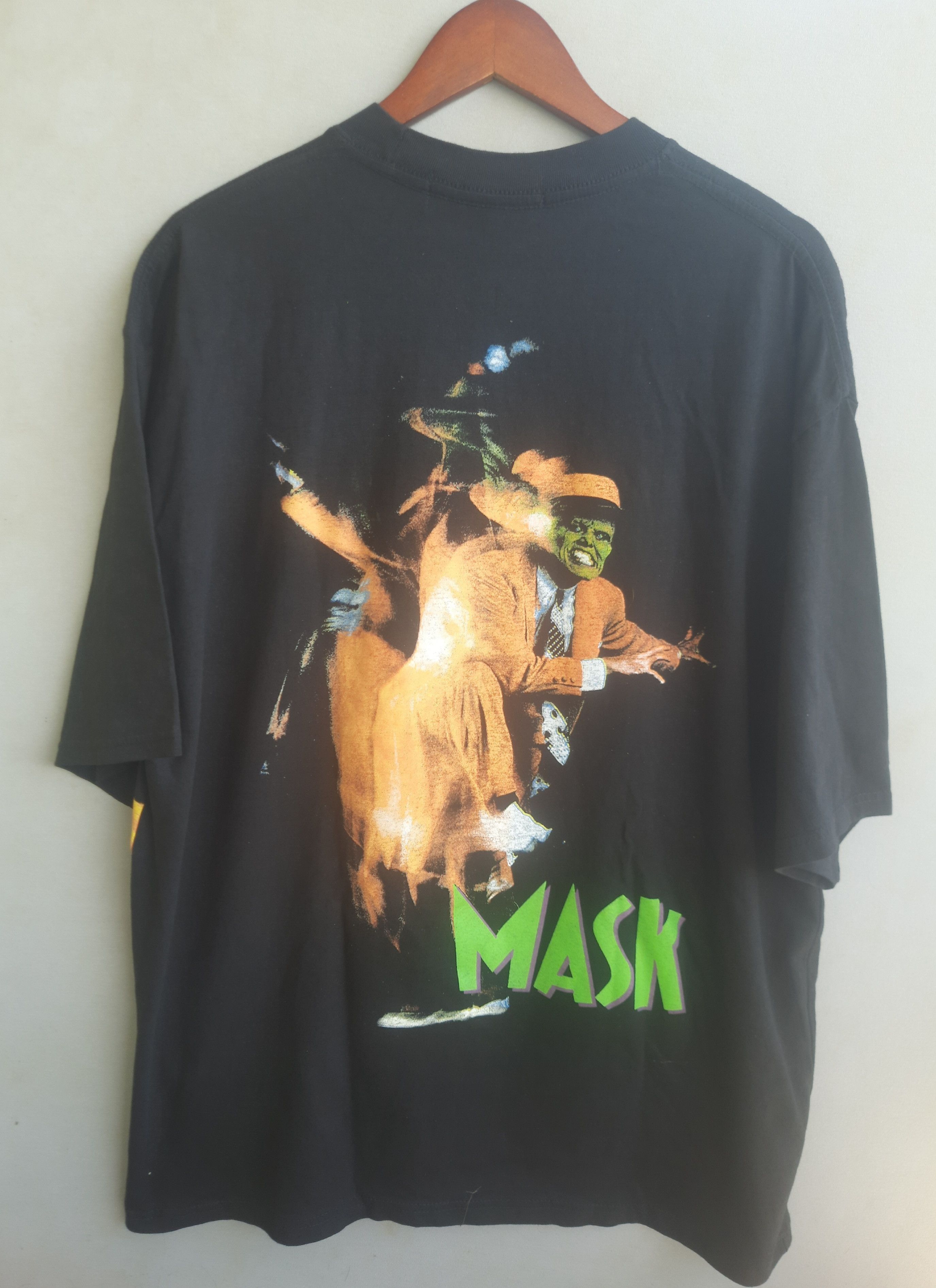 Japanese Brand The MASK Big Head Movie T-Shirt Size US XL / EU 56 / 4 - 2 Thumbnail