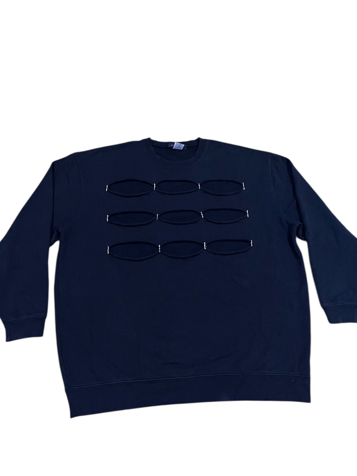 Japanese Brand Vintage not conventional sweatshirts nice design Size US XXL / EU 58 / 5 - 3 Thumbnail