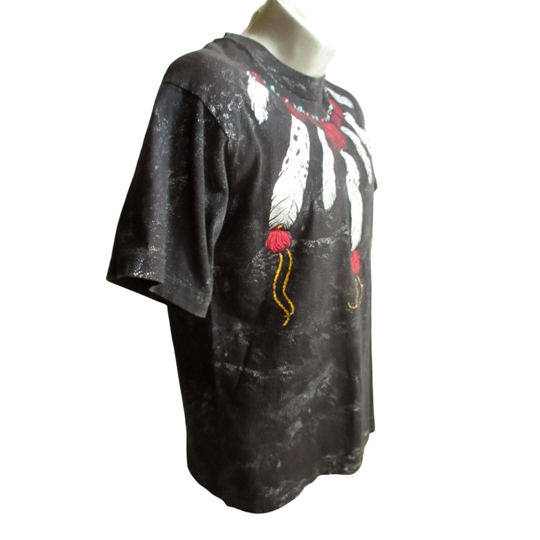 Vintage Vintage Men's T-Shirt Medium Single Stitch Wild Buffalo Nati Size US M / EU 48-50 / 2 - 11 Thumbnail