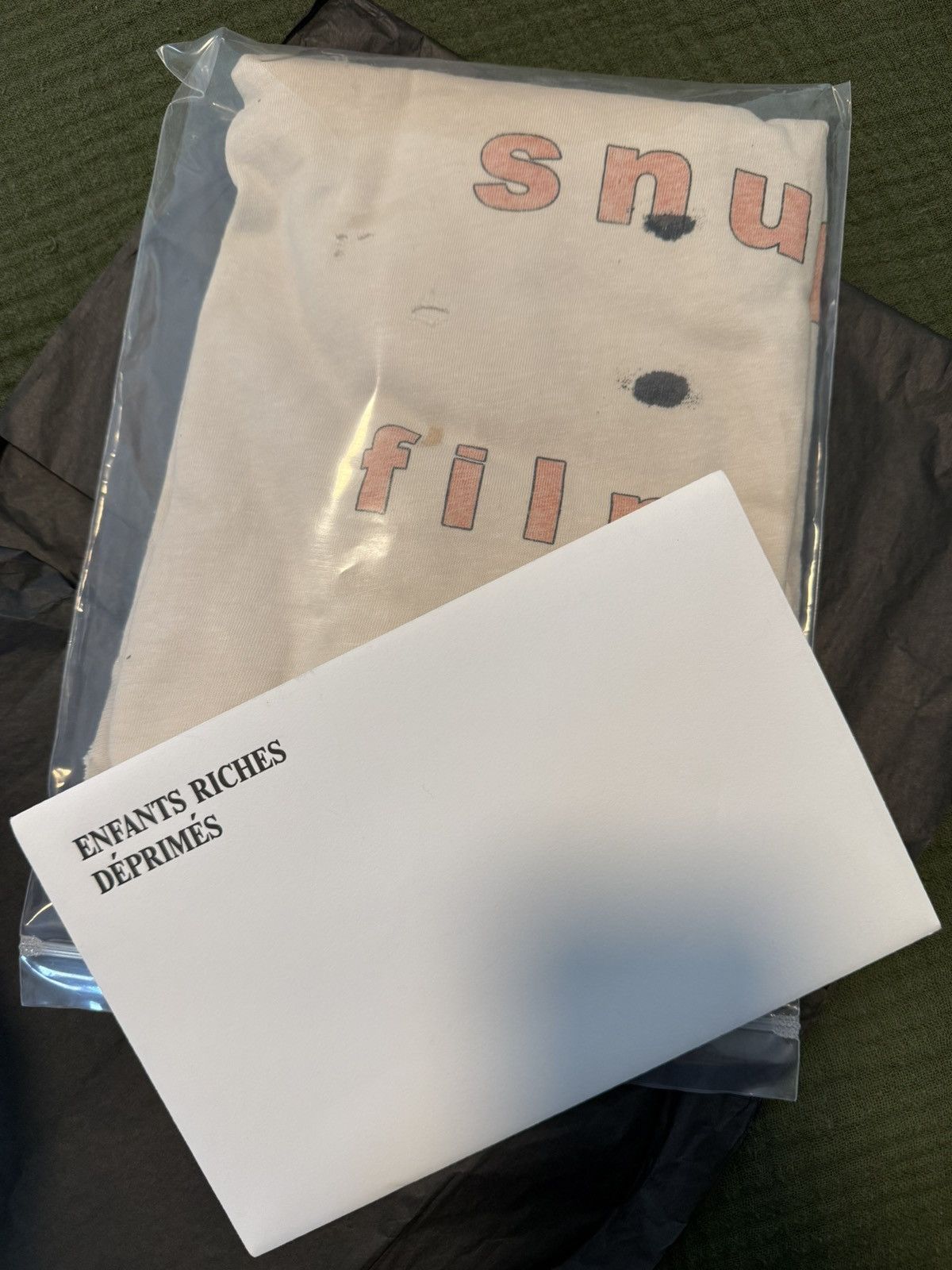 Enfants Riches Deprimes TEENAGE SNUFF T-SHIRT Size US M / EU 48-50 / 2 - 5 Thumbnail