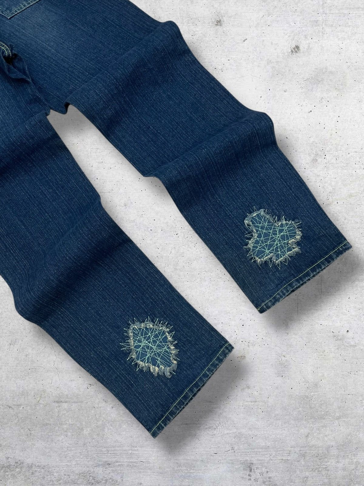 Hysteric Glamour VINTAGE SCENARIO STREETWEAR JAPAN DAICOCK DISTRESS OG DENIM Size US 33 - 2 Thumbnail